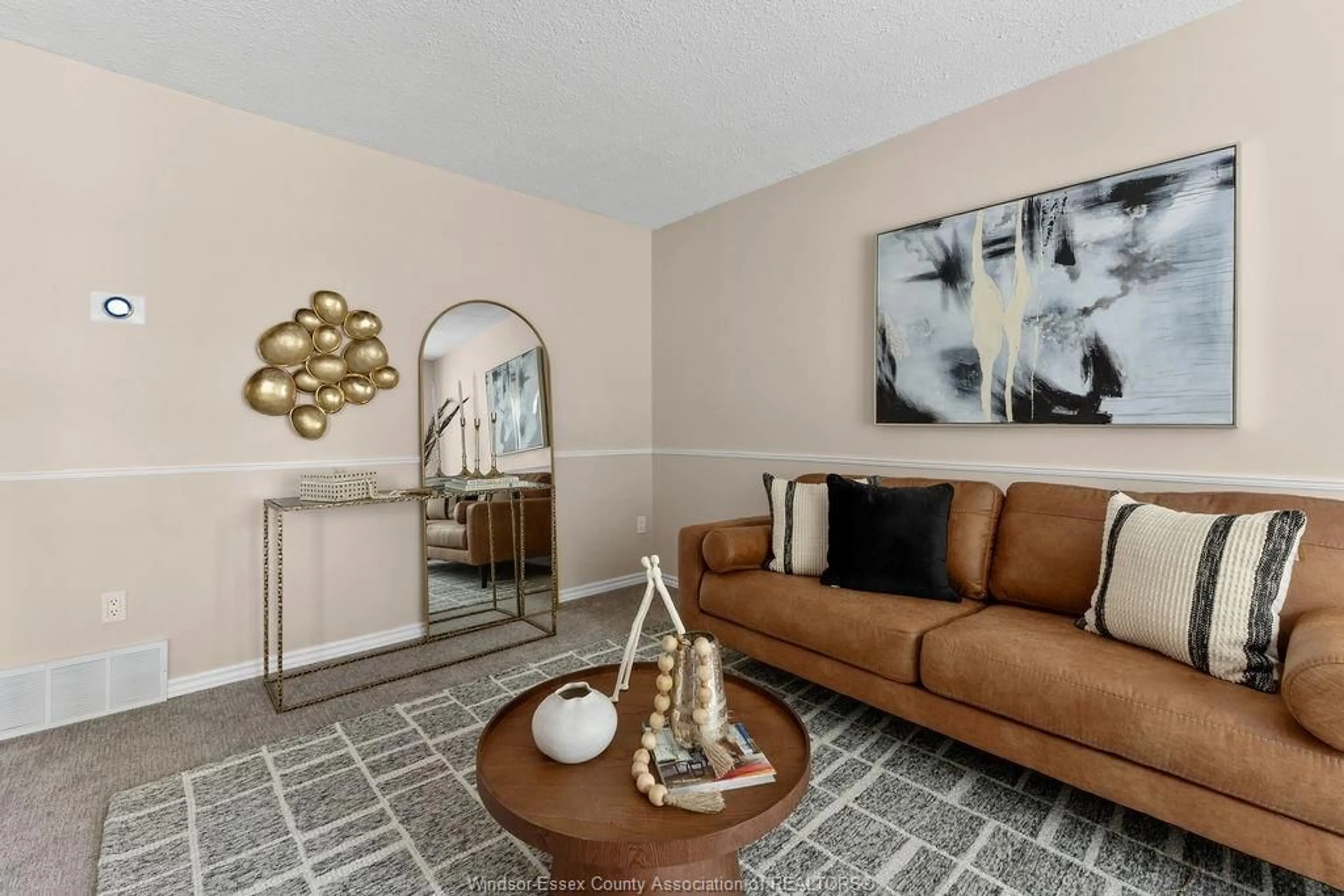 Living room with furniture, unknown for 9373 ALTEN Dr, Windsor Ontario N8R 1V9