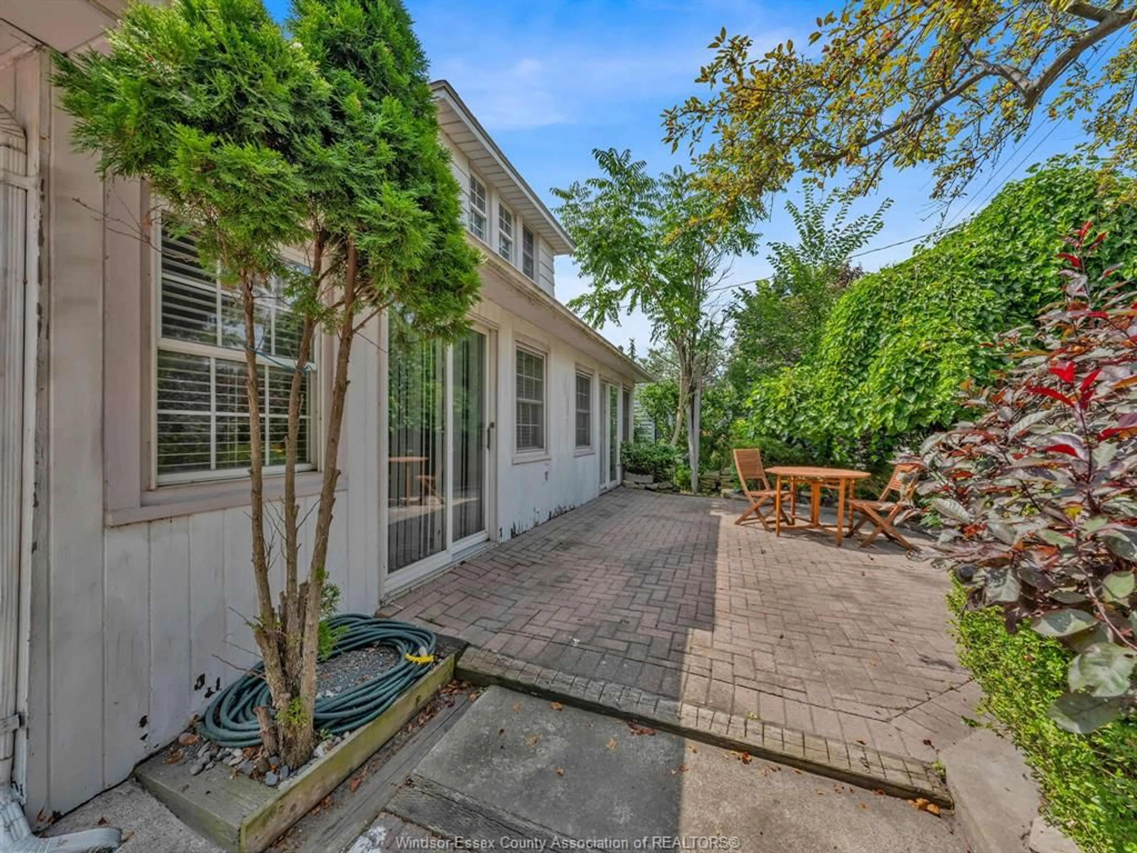 Patio, street for 7785 RIVERSIDE Dr, Windsor Ontario N8S 1E1