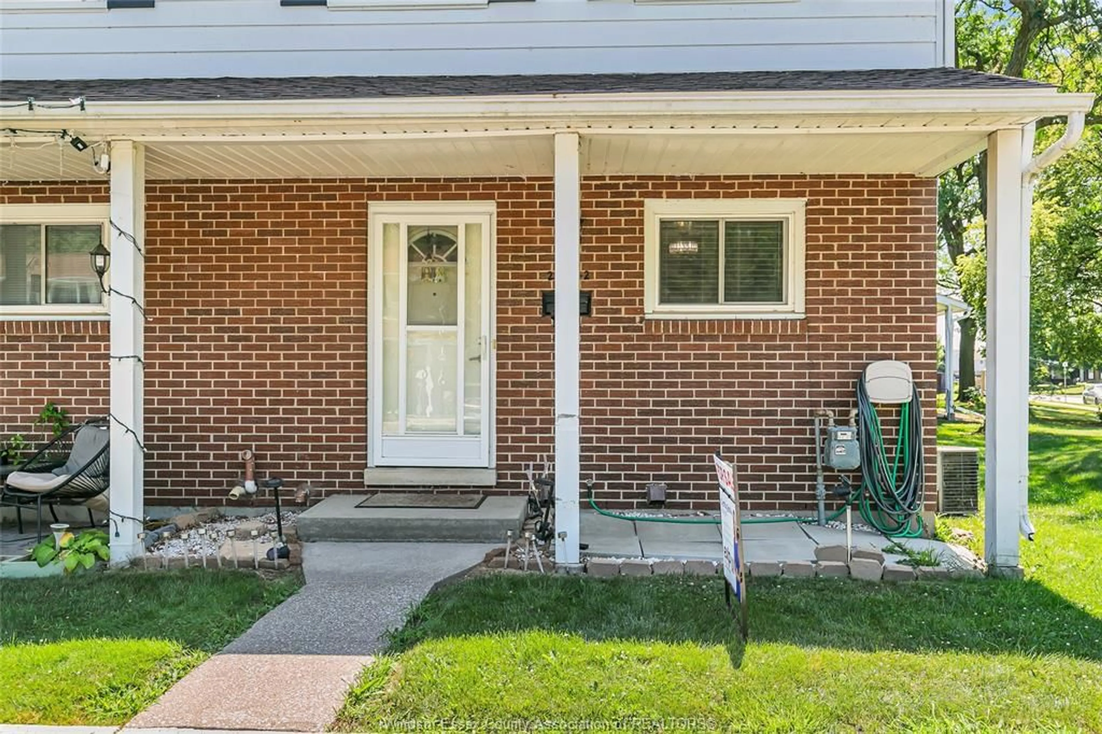 Home with brick exterior material, street for 2994 Meadowbrook Lane #2, Windsor Ontario N8T 3G8