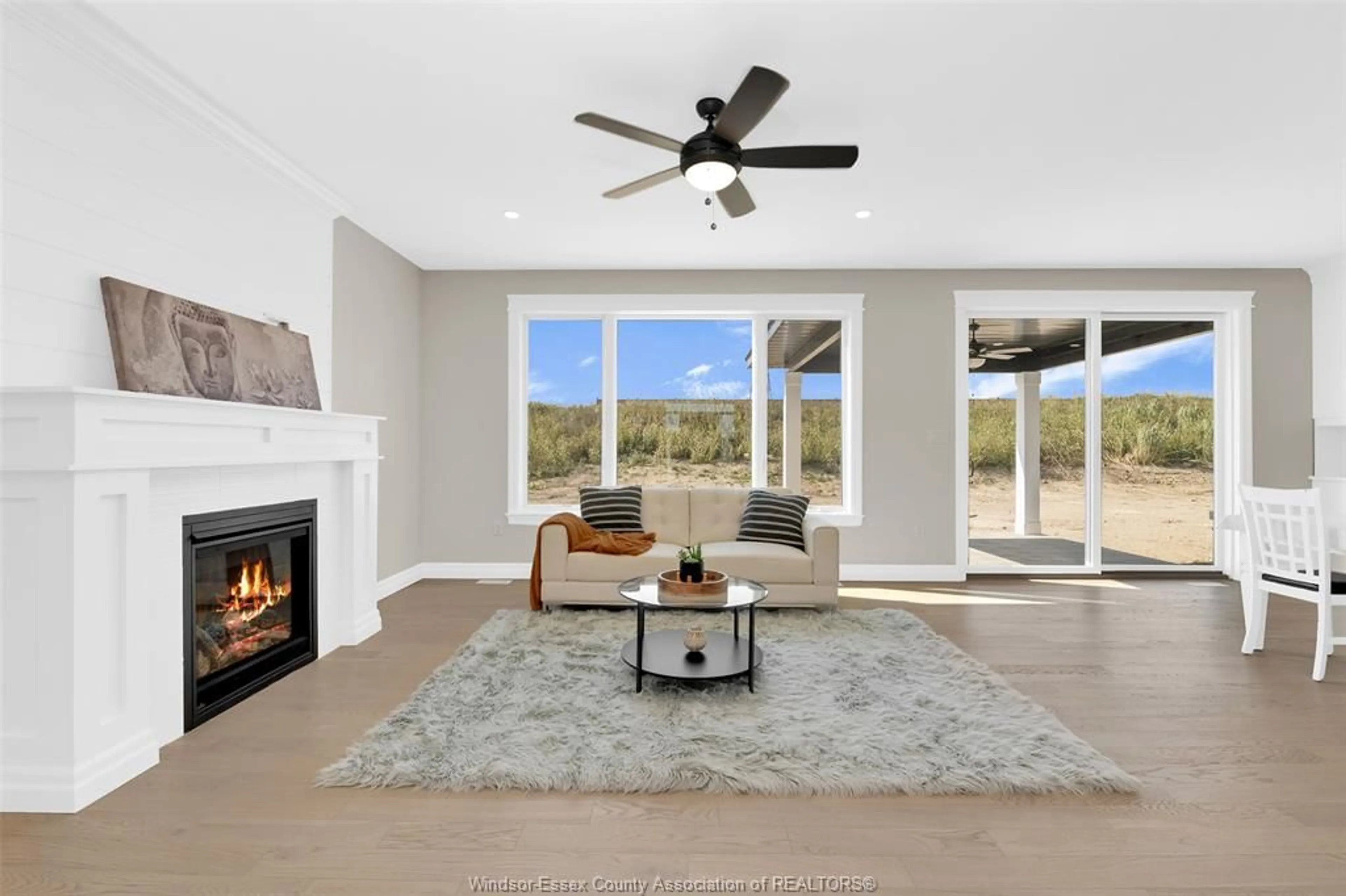 Living room with furniture, ceramic/tile floor for 300 BLAKE Ave, Lakeshore Ontario N0R 1A0