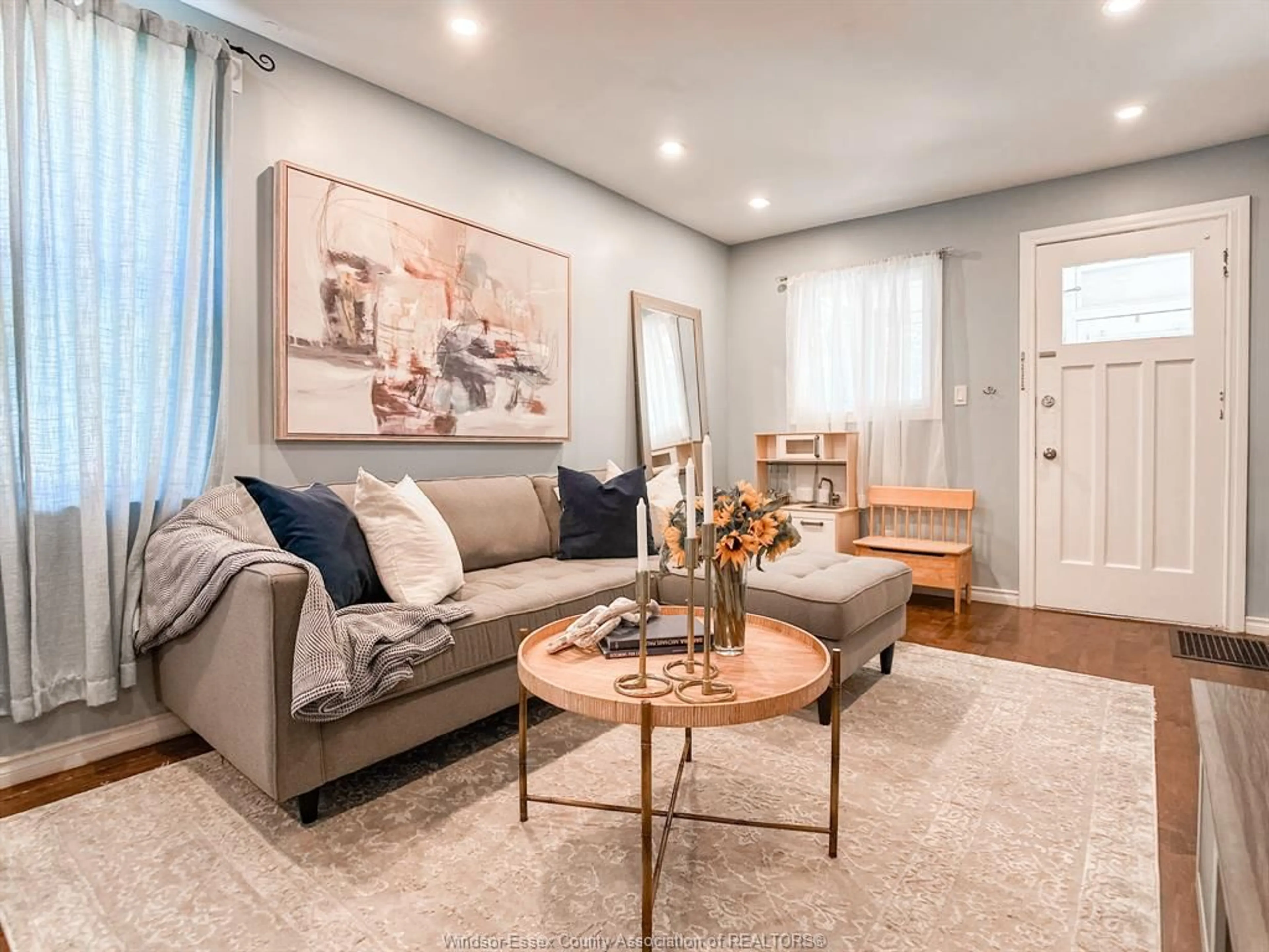 Living room with furniture, unknown for 1783 HALL, Windsor Ontario N8W 2L5