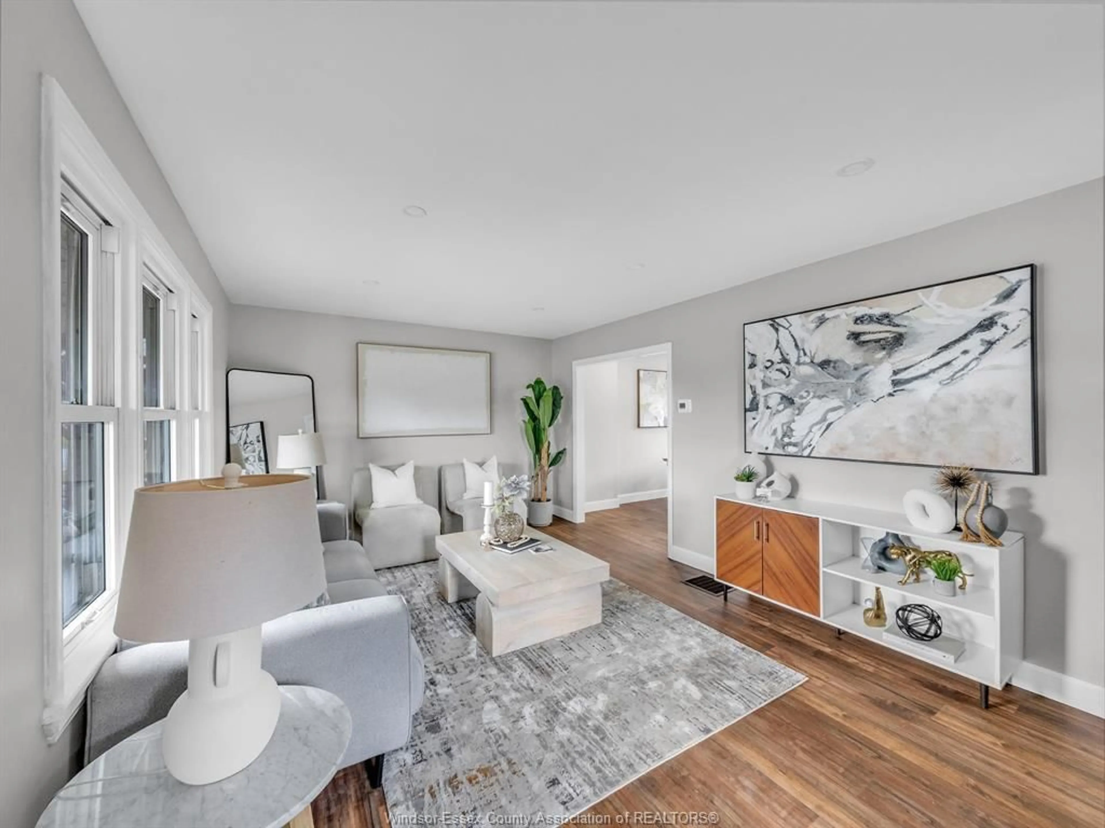 Living room with furniture, unknown for 2226 TECUMSEH Rd, Windsor Ontario N9B 1W1