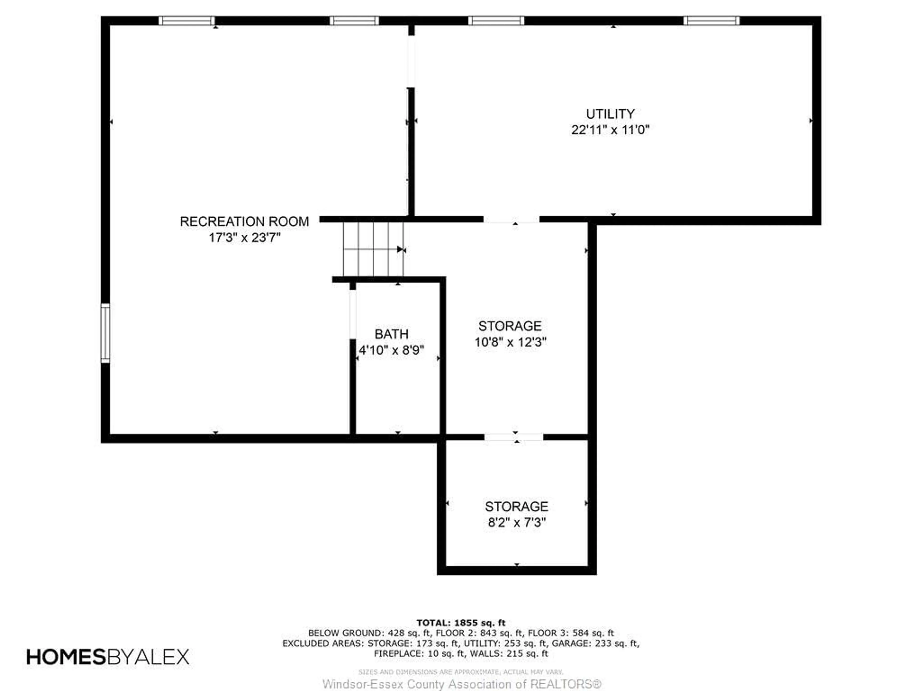 Floor plan for 384 CENTENNIAL Dr, Tecumseh Ontario N8N 2P2
