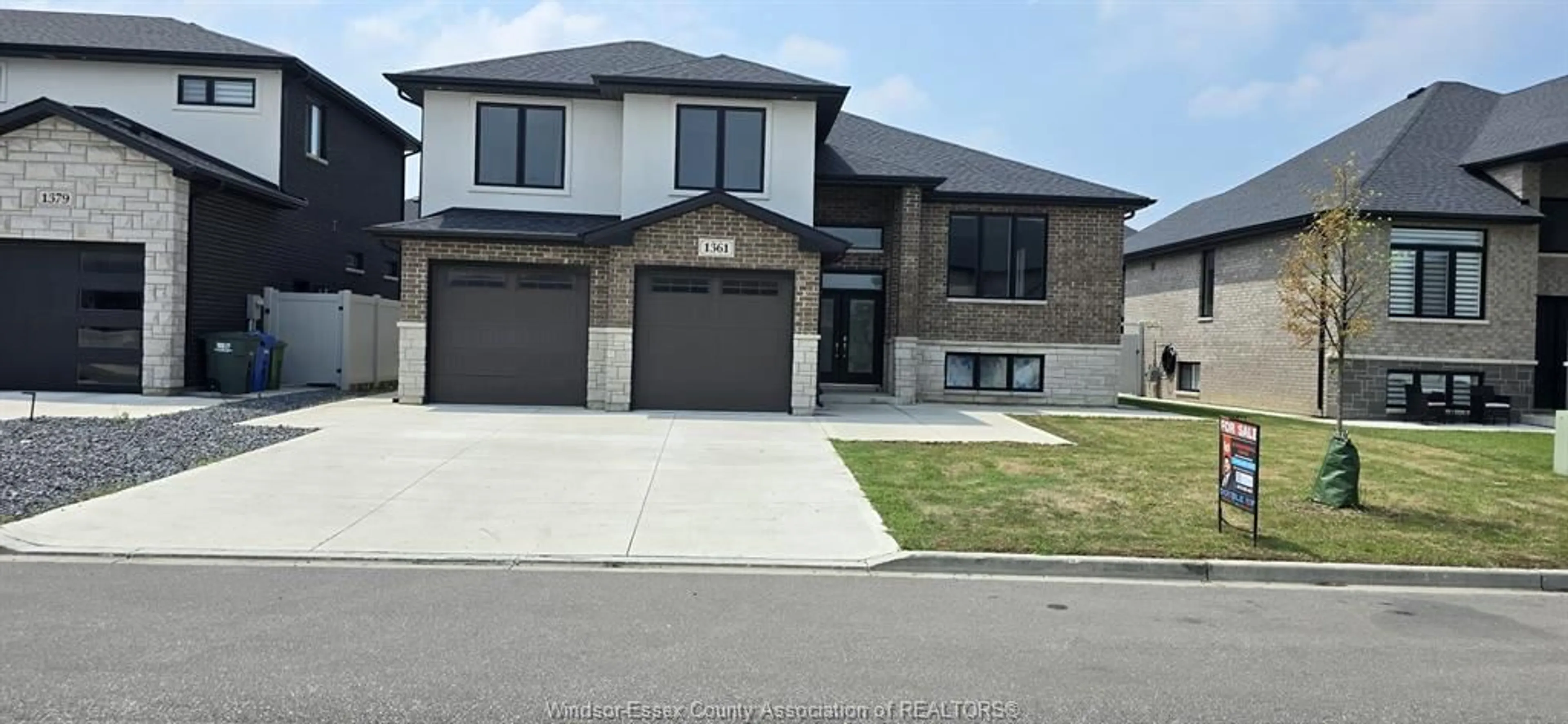 Home with brick exterior material, street for 1361 BARKLEY Ave, Windsor Ontario N8P 0E8