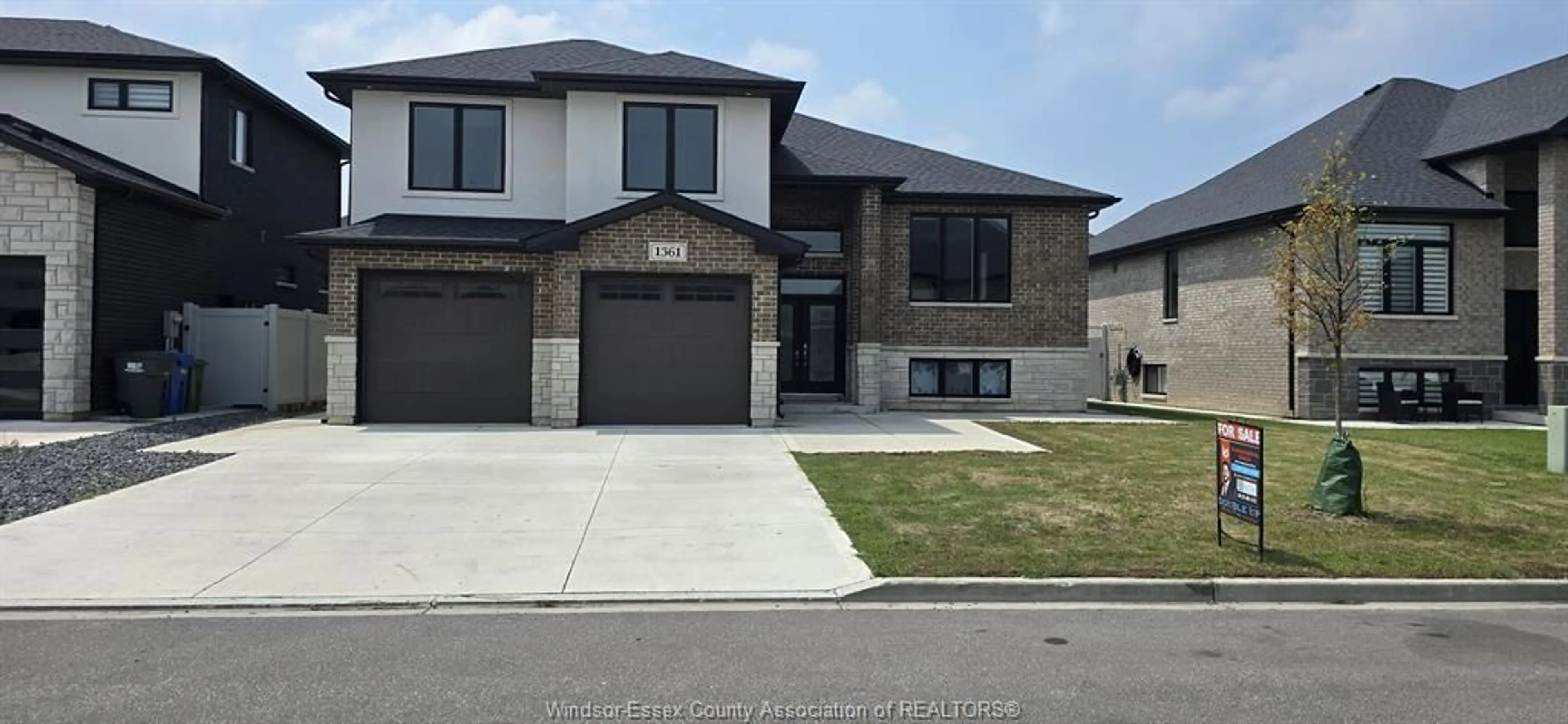 Home with brick exterior material, street for 1361 BARKLEY Ave, Windsor Ontario N8P 0E8