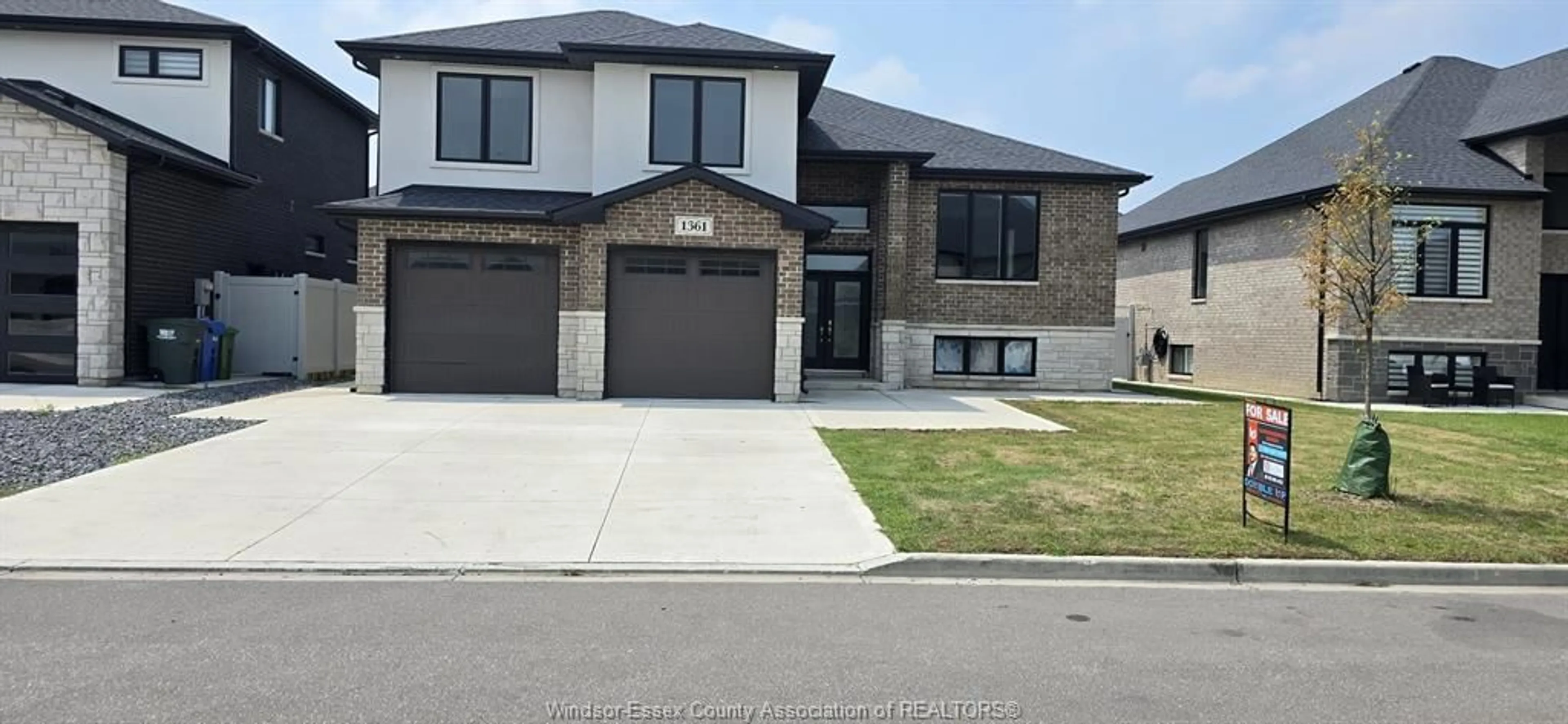 Home with brick exterior material, street for 1361 BARKLEY Ave, Windsor Ontario N8P 0E8