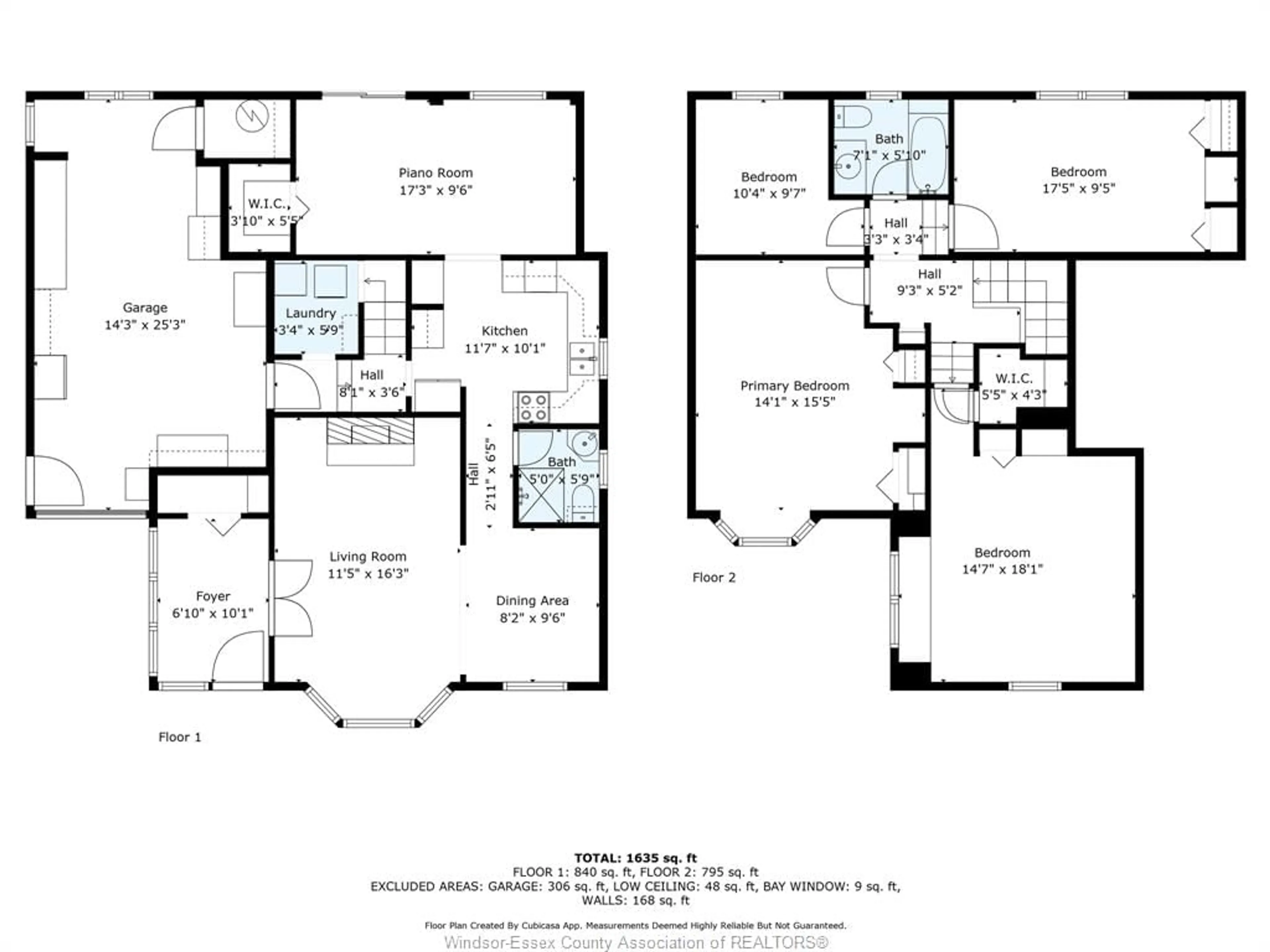 Floor plan for 1303 TORQUAY Dr, Kingsville Ontario N9Y 2P5