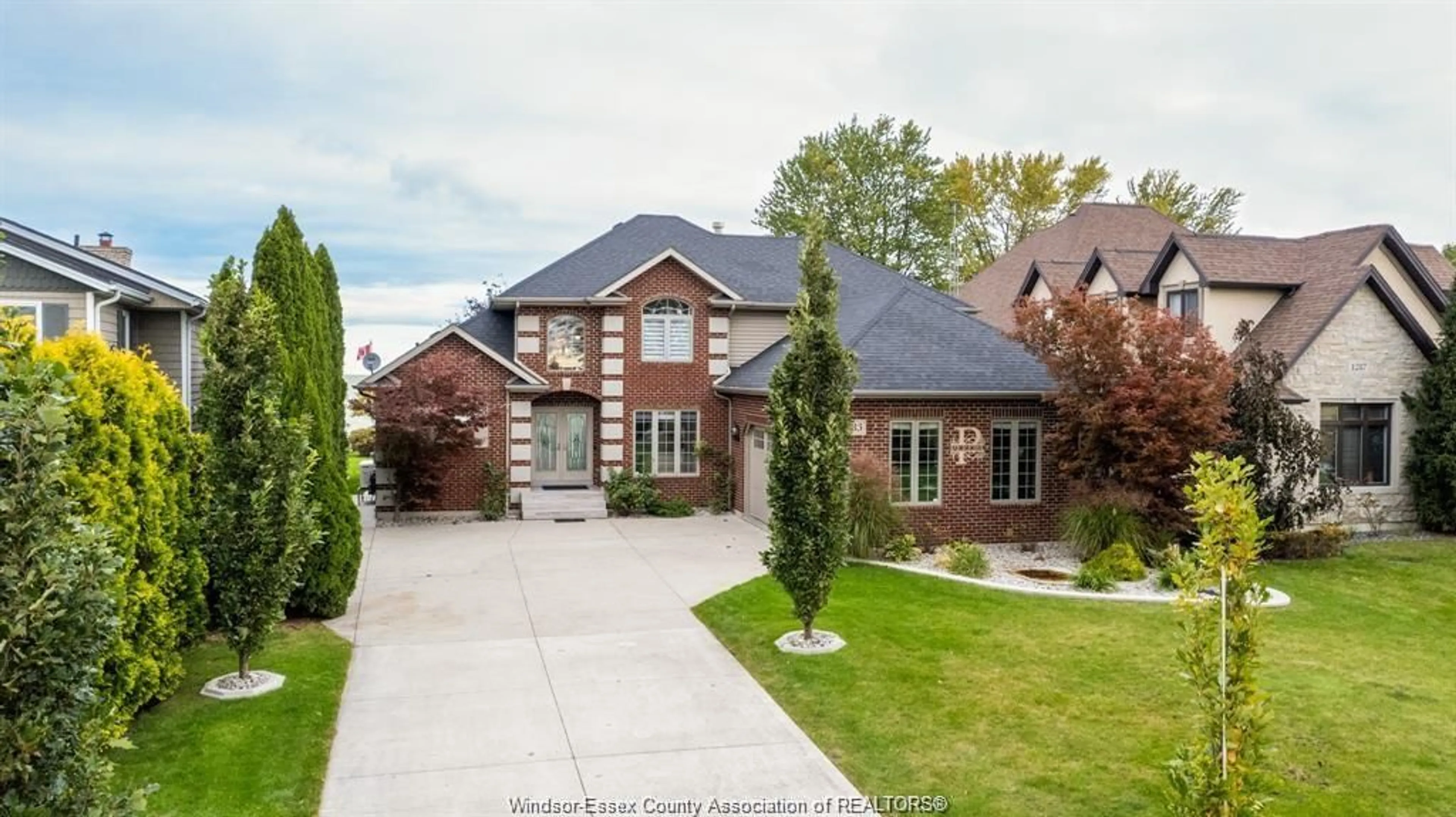 Home with brick exterior material, street for 1283 LANGE Ave, Lakeshore Ontario N0R 1S0