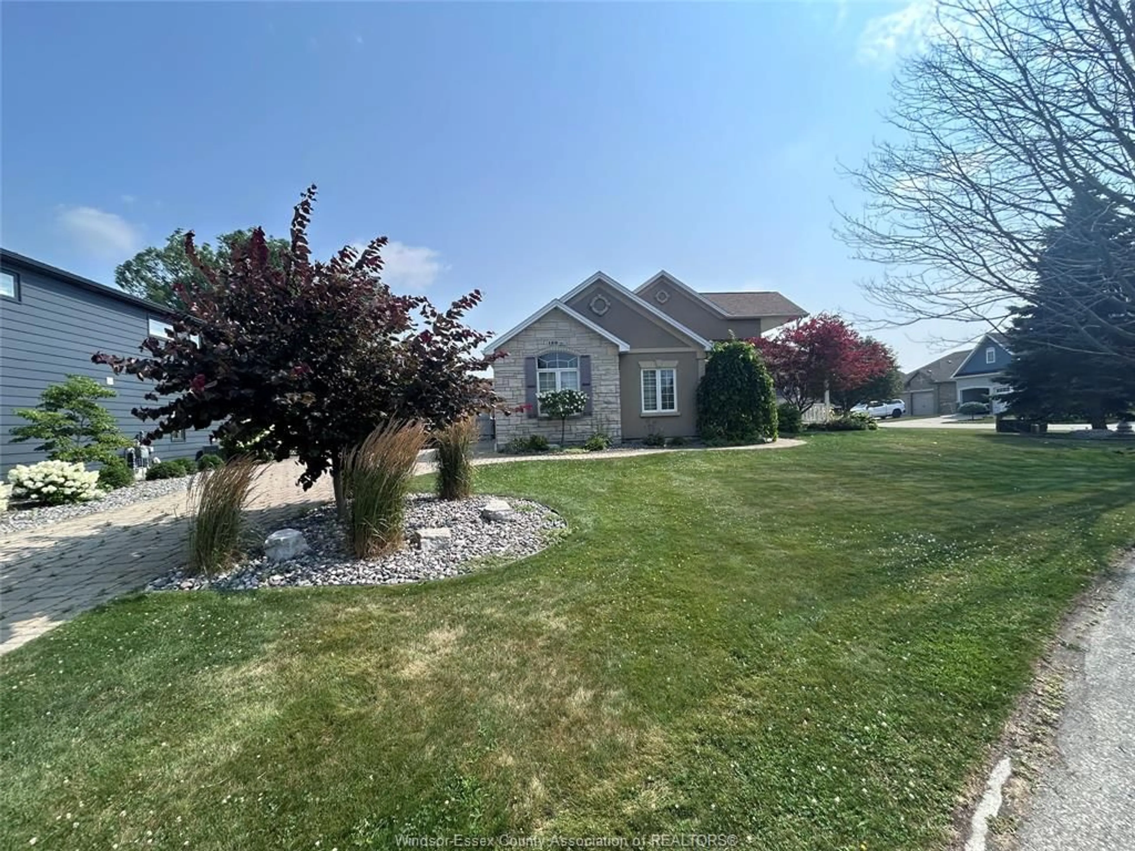 A pic from outside/outdoor area/front of a property/back of a property/a pic from drone, water/lake/river/ocean view for 129 Lake St, Mitchell's Bay Ontario N0P 1L0