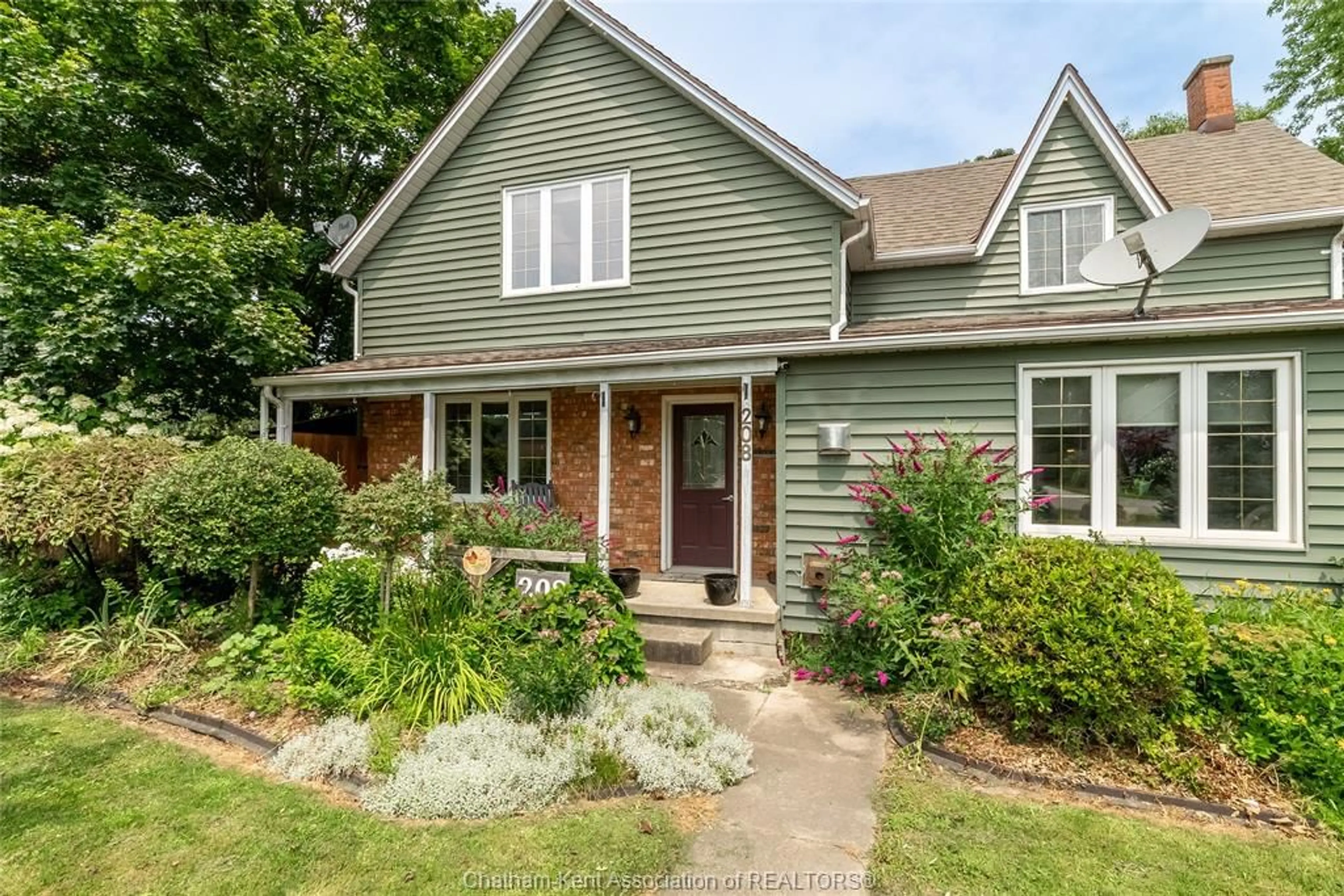 Home with brick exterior material, street for 208 Trerice St, Dresden Ontario N0P 1M0