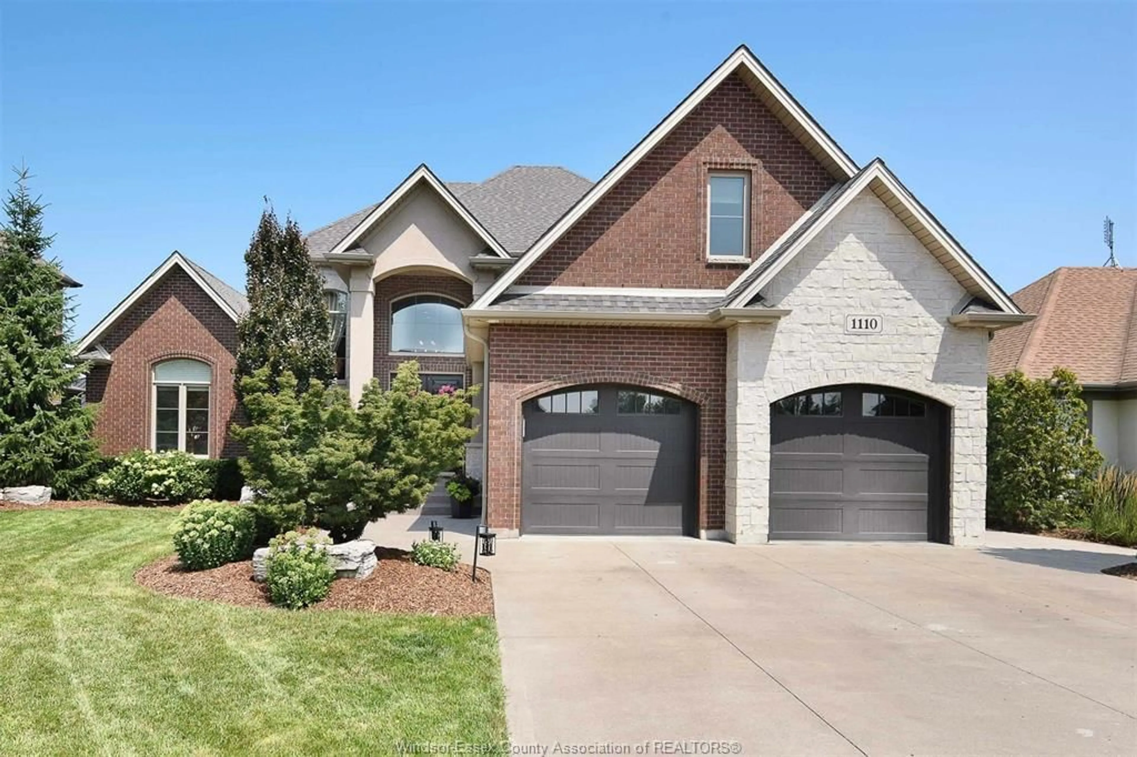 Home with brick exterior material, street for 1110 REGENCY, Lakeshore Ontario N8L 0W6