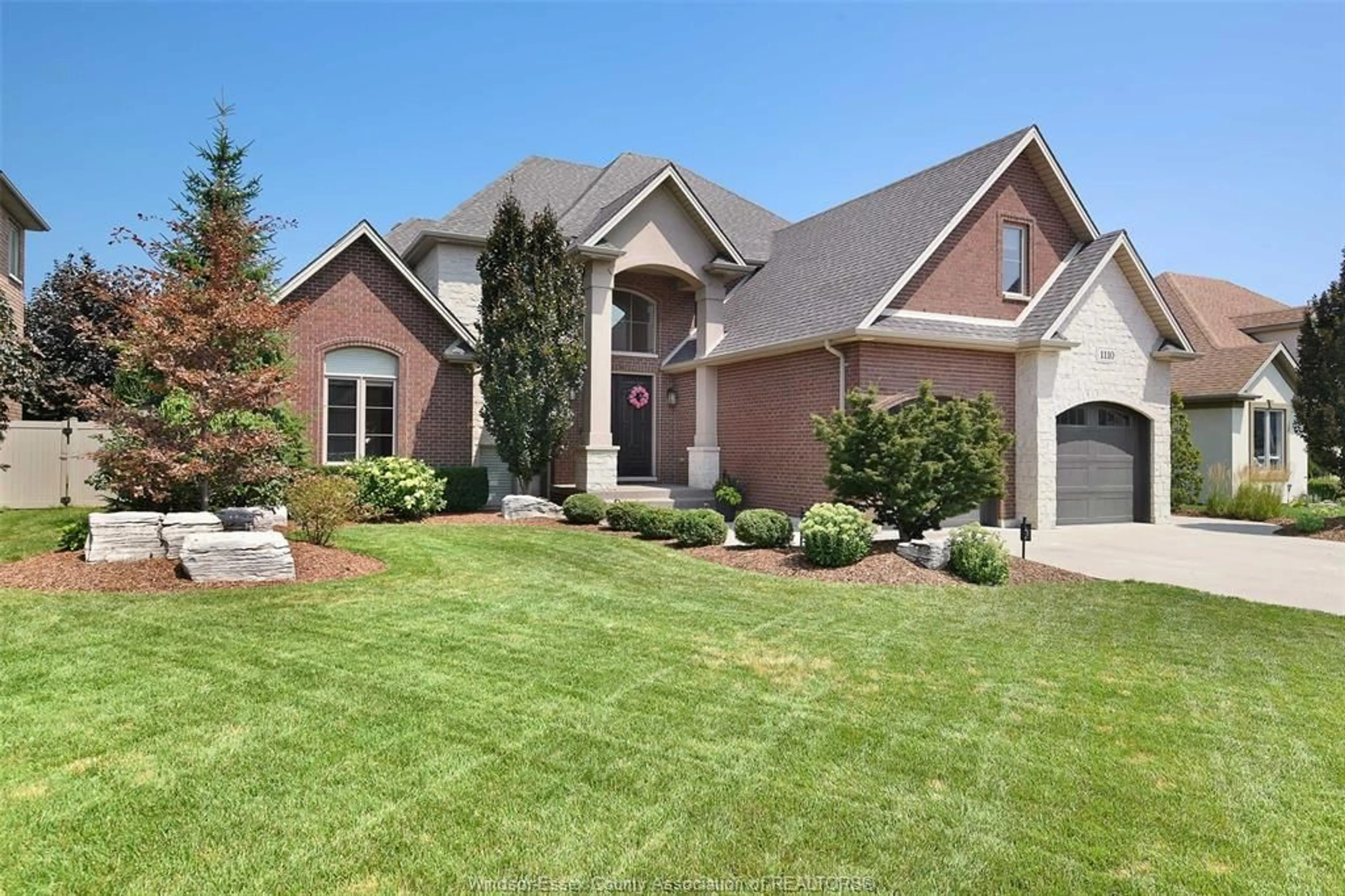 Home with brick exterior material, street for 1110 REGENCY, Lakeshore Ontario N8L 0W6