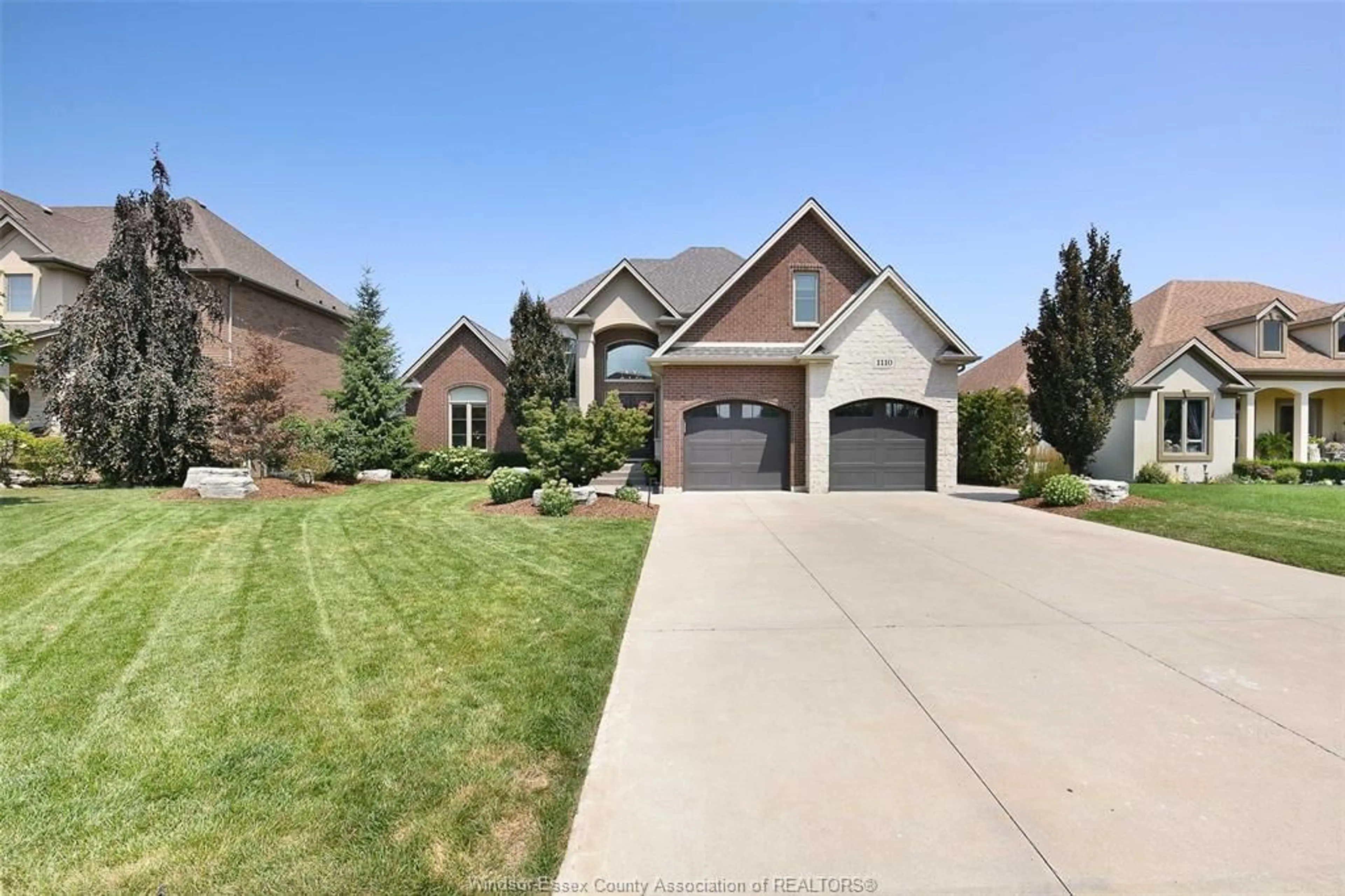 Home with brick exterior material, street for 1110 REGENCY, Lakeshore Ontario N8L 0W6