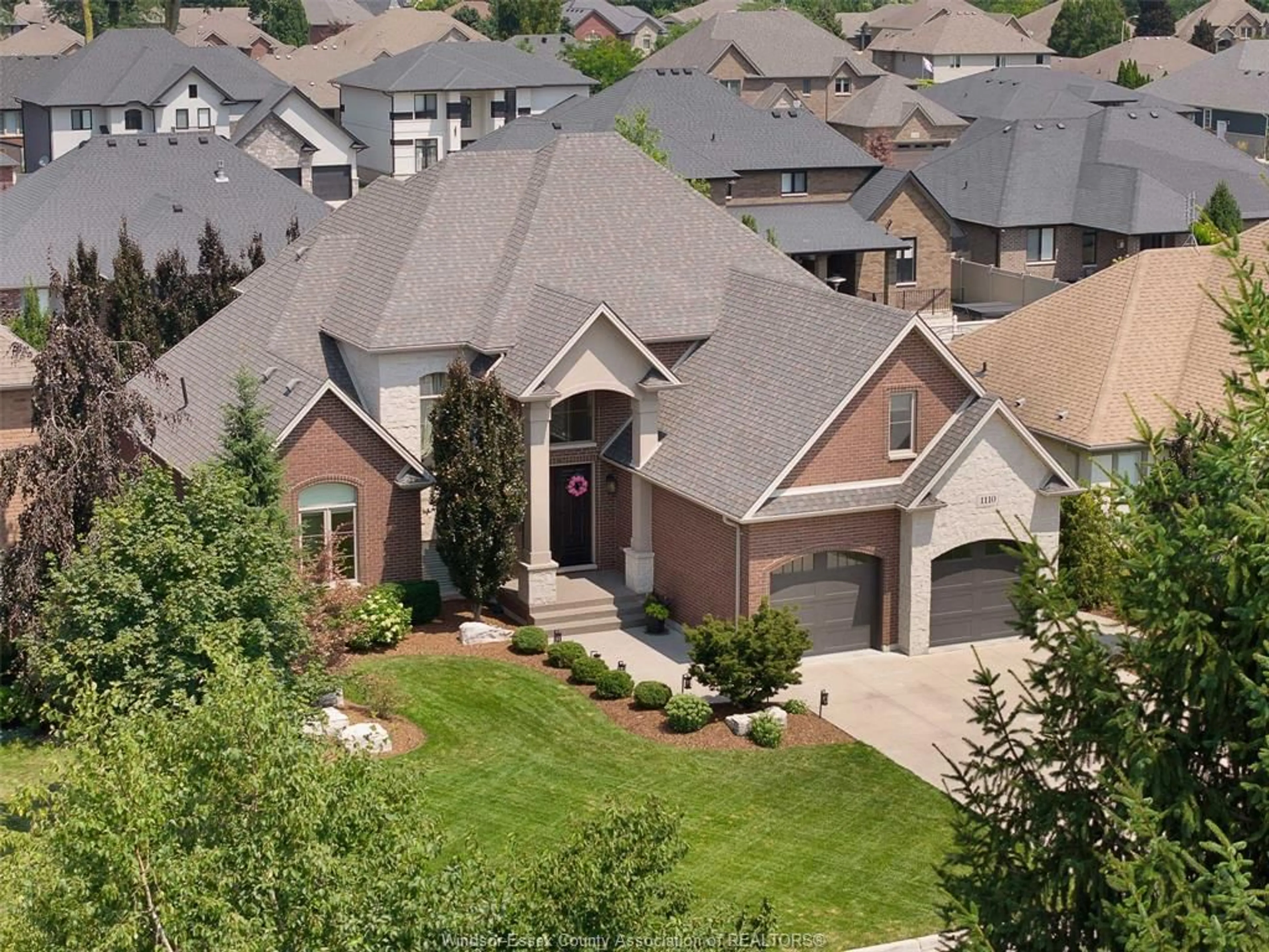Home with brick exterior material, street for 1110 REGENCY, Lakeshore Ontario N8L 0W6