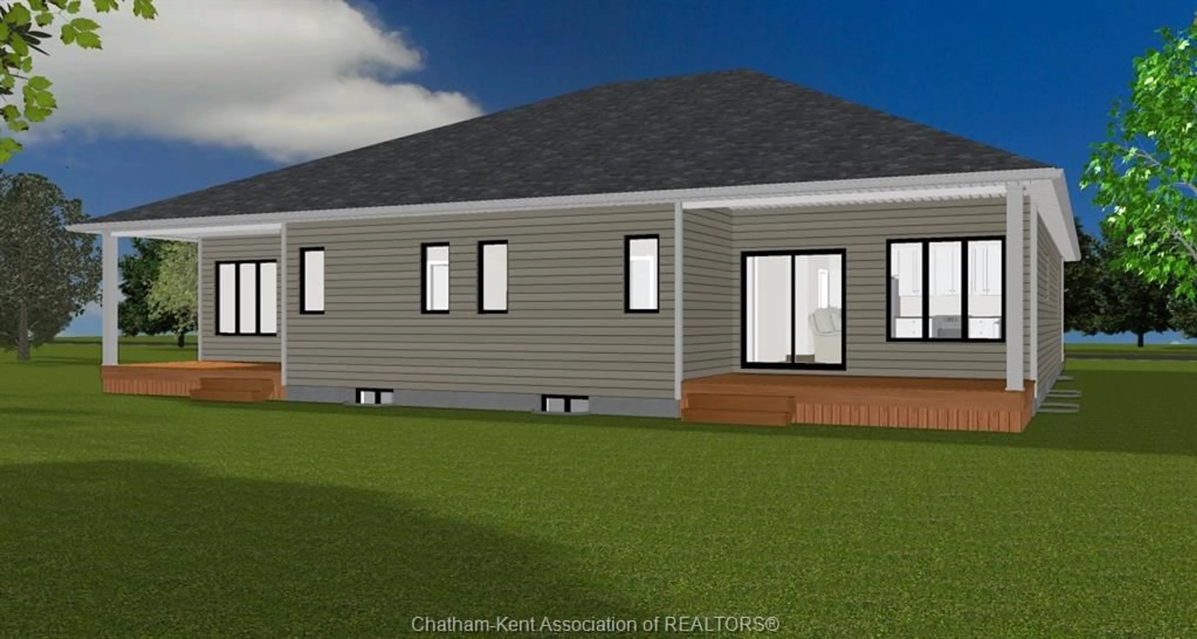 Home with vinyl exterior material, building for 39 DEMALL Dr, Dresden Ontario N0P 1M0