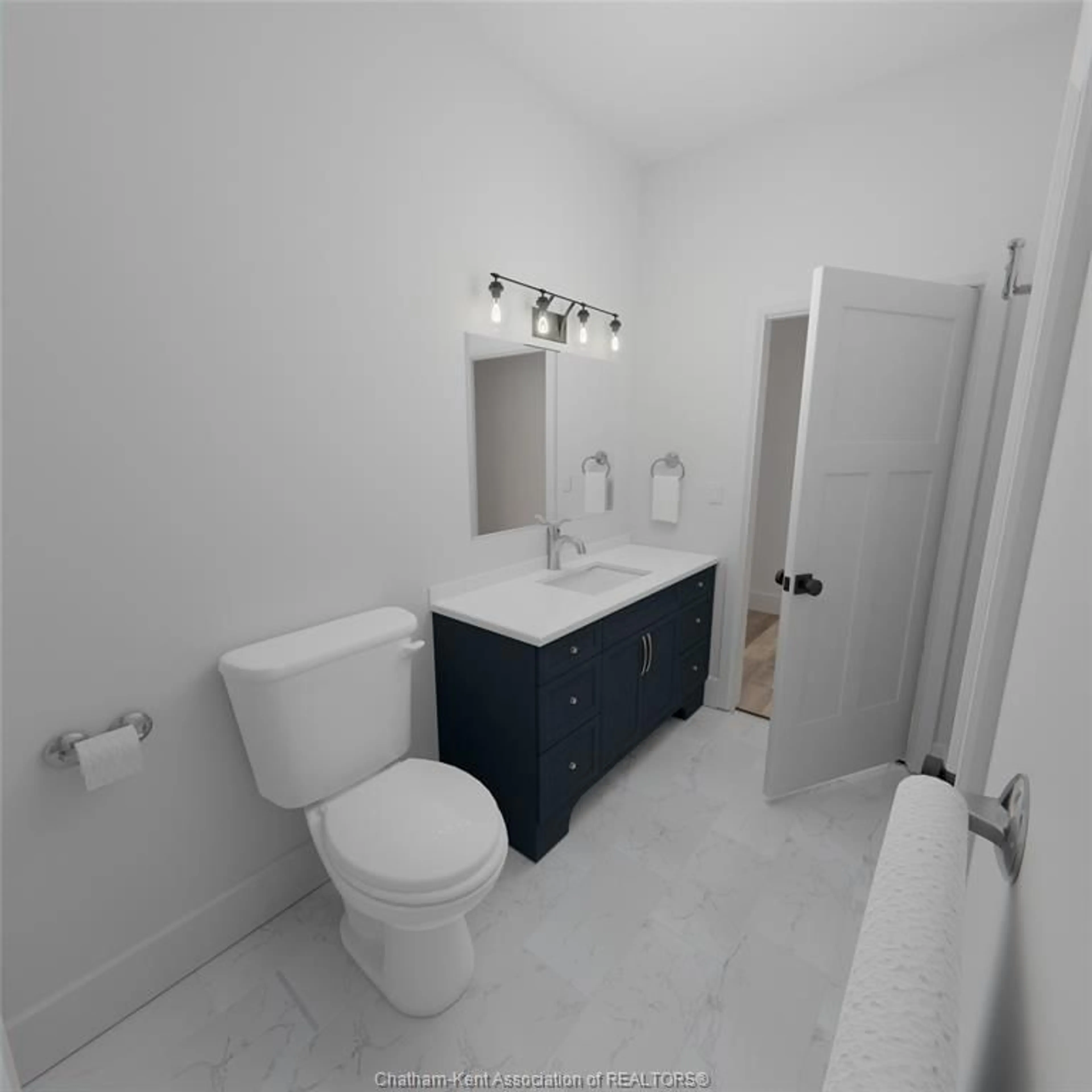 Standard bathroom, ceramic/tile floor for 39 DEMALL Dr, Dresden Ontario N0P 1M0