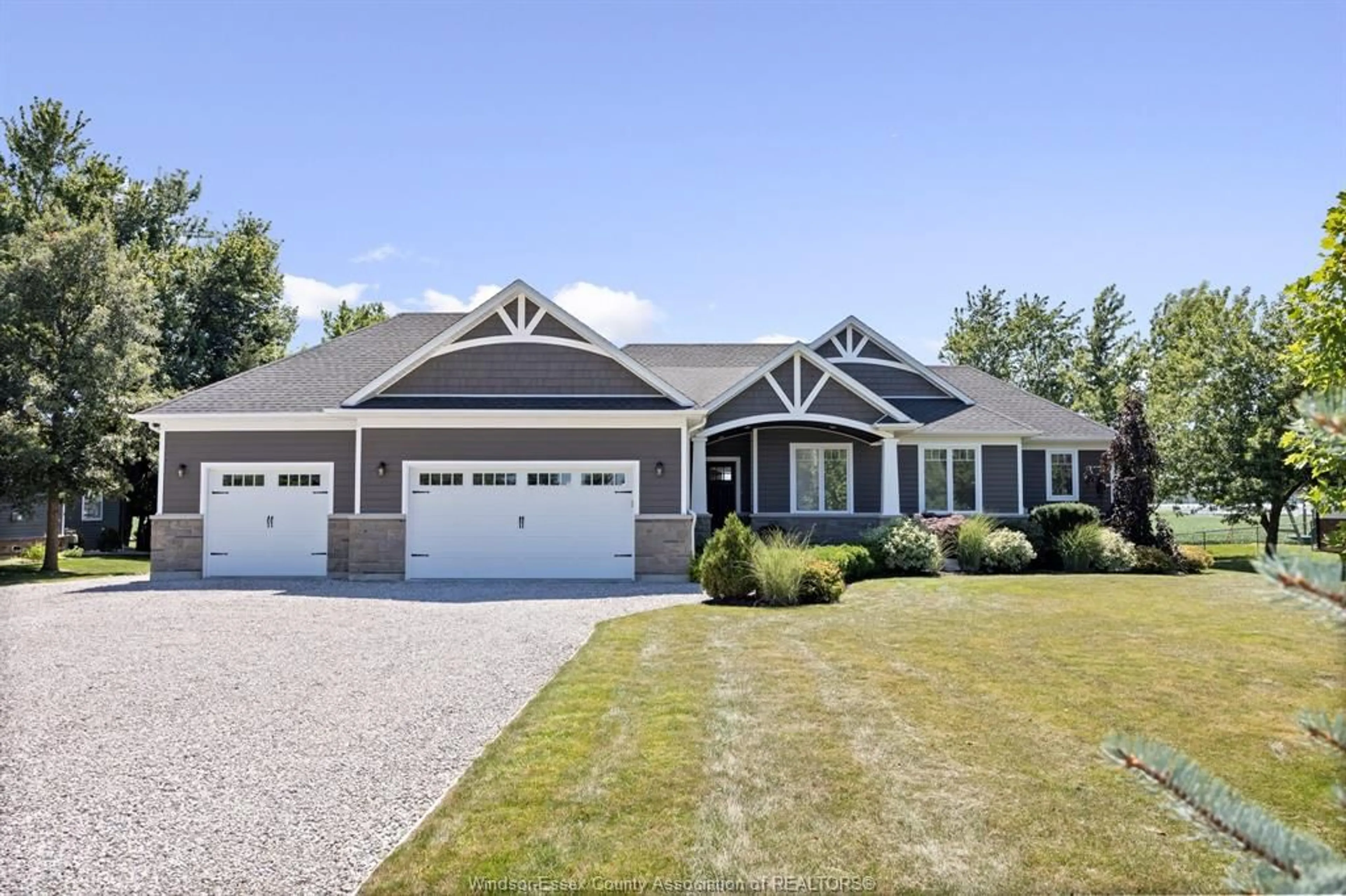 Home with vinyl exterior material, street for 359 COUNTY ROAD 34, Cottam Ontario N8M 2X5