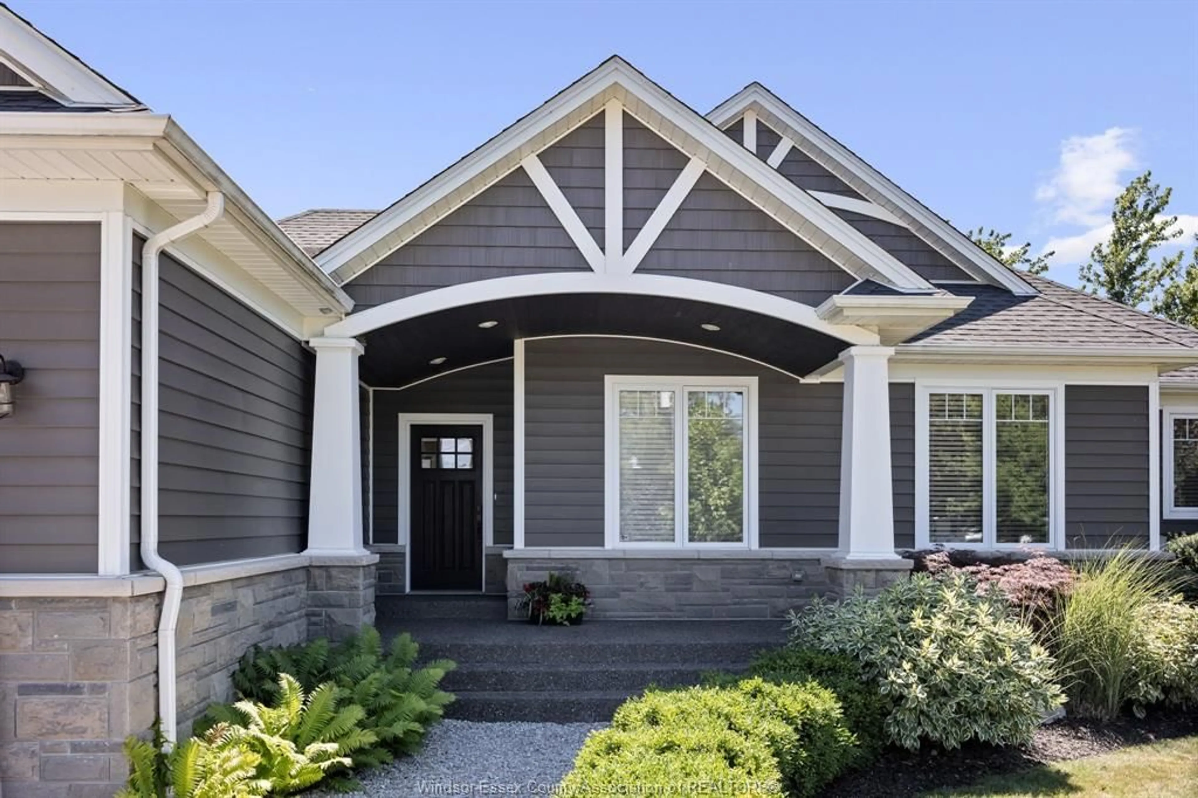 Home with vinyl exterior material, street for 359 COUNTY ROAD 34, Cottam Ontario N8M 2X5