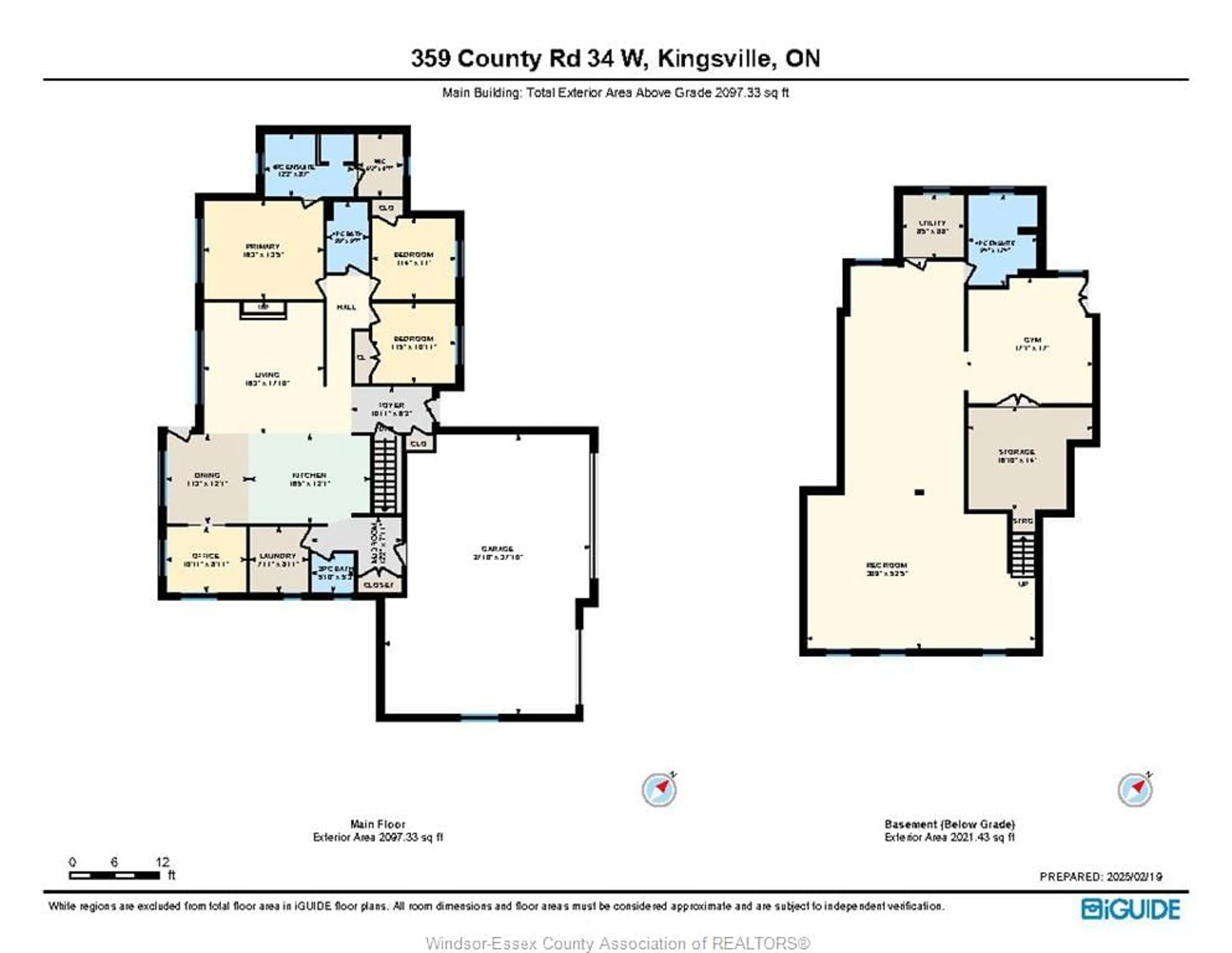 Floor plan for 359 COUNTY ROAD 34, Cottam Ontario N8M 2X5