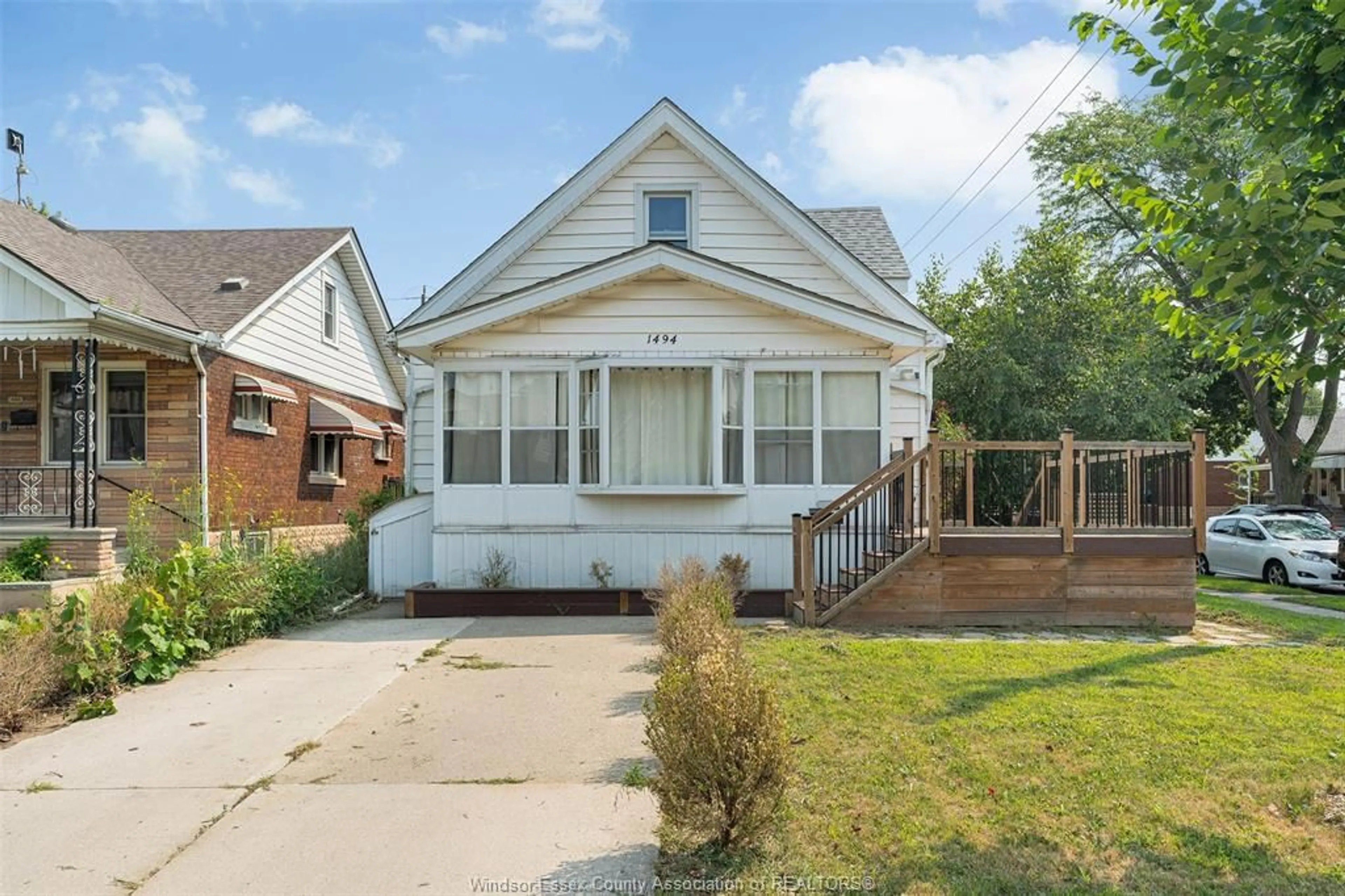 Home with vinyl exterior material, street for 1494 BENJAMIN, Windsor Ontario N8X 4N1