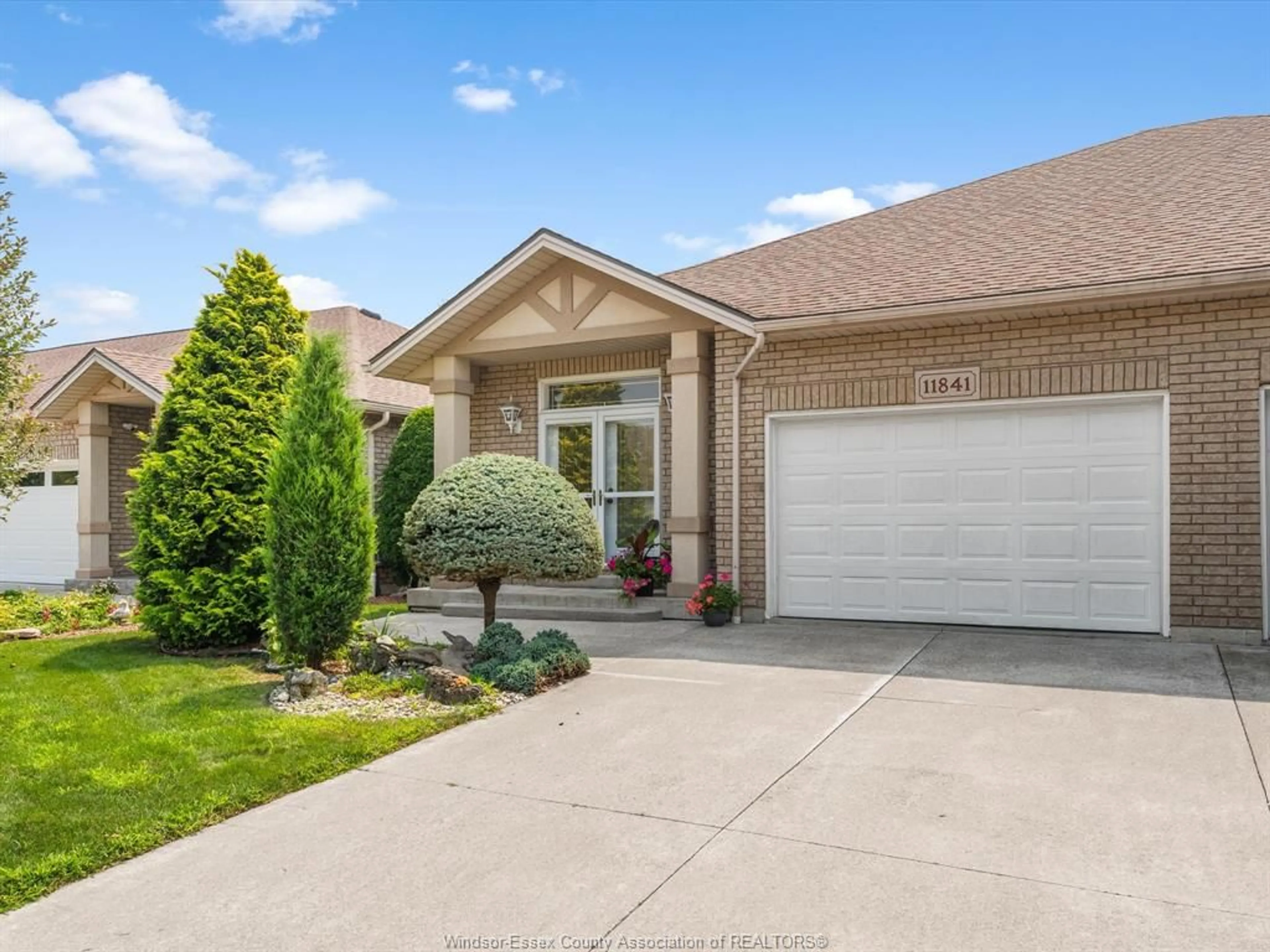 Home with brick exterior material, street for 11841 Blair St, Windsor Ontario N8P 1T4