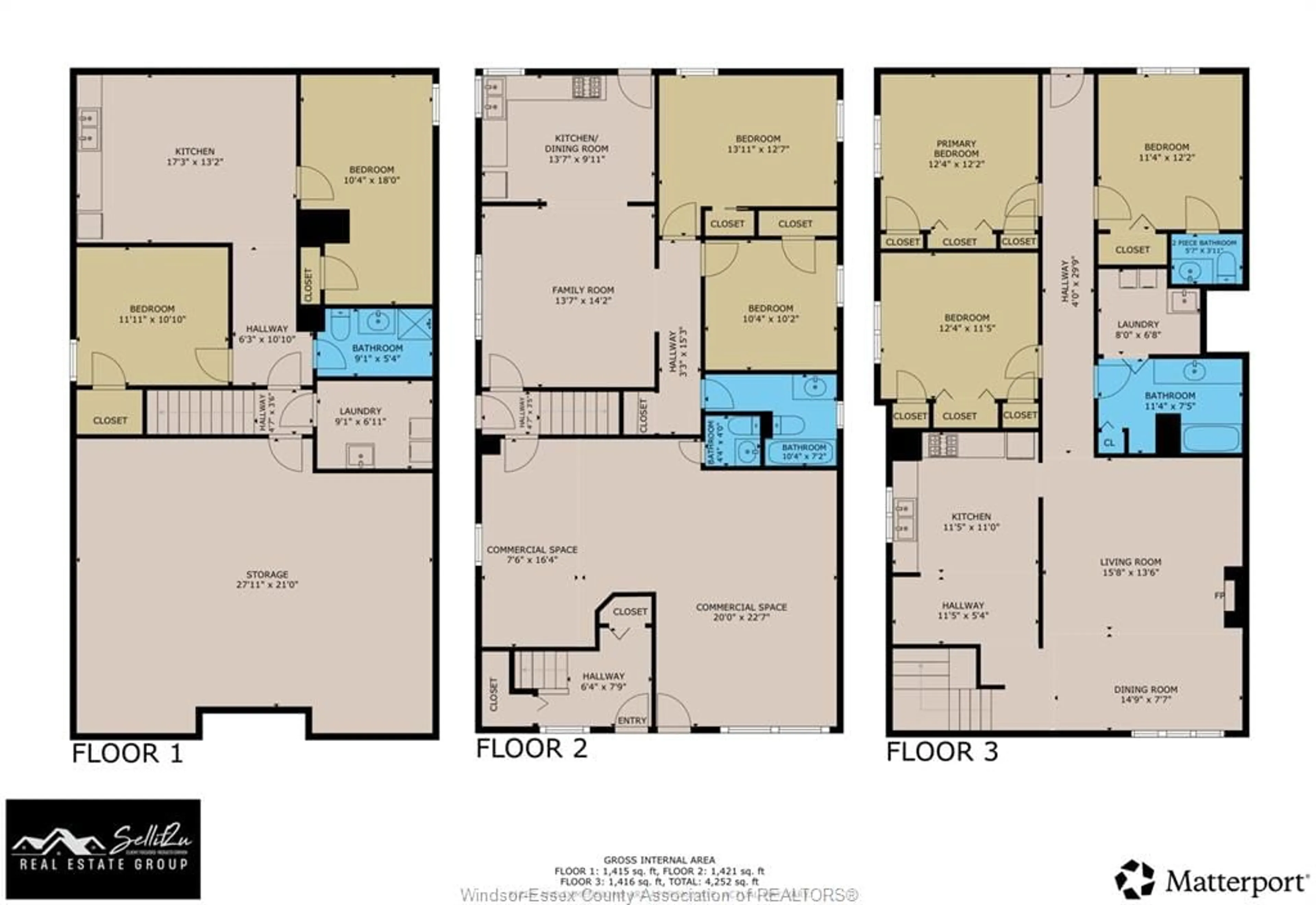 Floor plan for 1637 DROUILLARD, Windsor Ontario N8Y 2S4