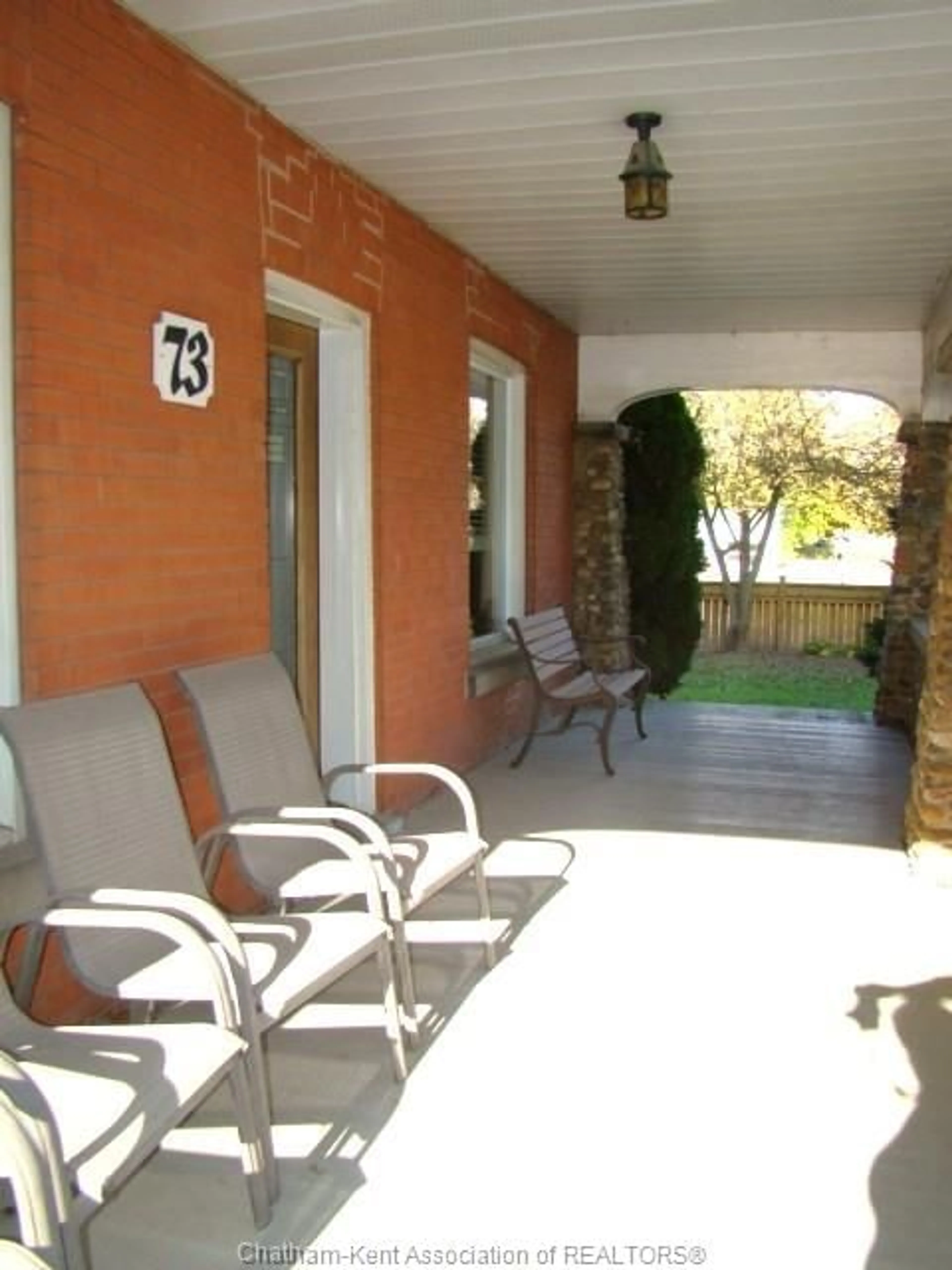 Patio, street for 73 MAIN St, Ridgetown Ontario N0P 2C0