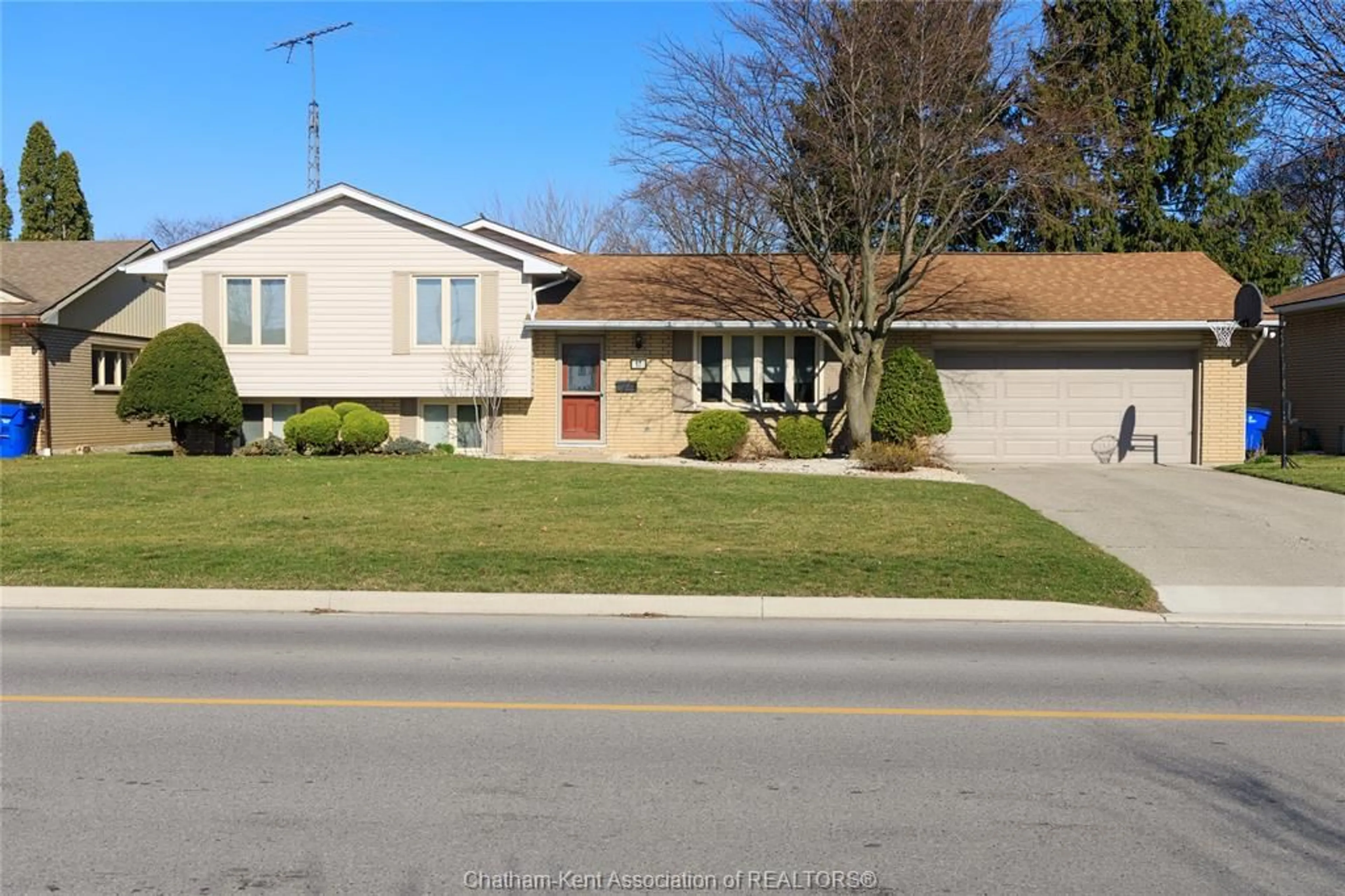 Home with brick exterior material, street for 17 Baldoon Rd, Chatham Ontario N7L 1C9