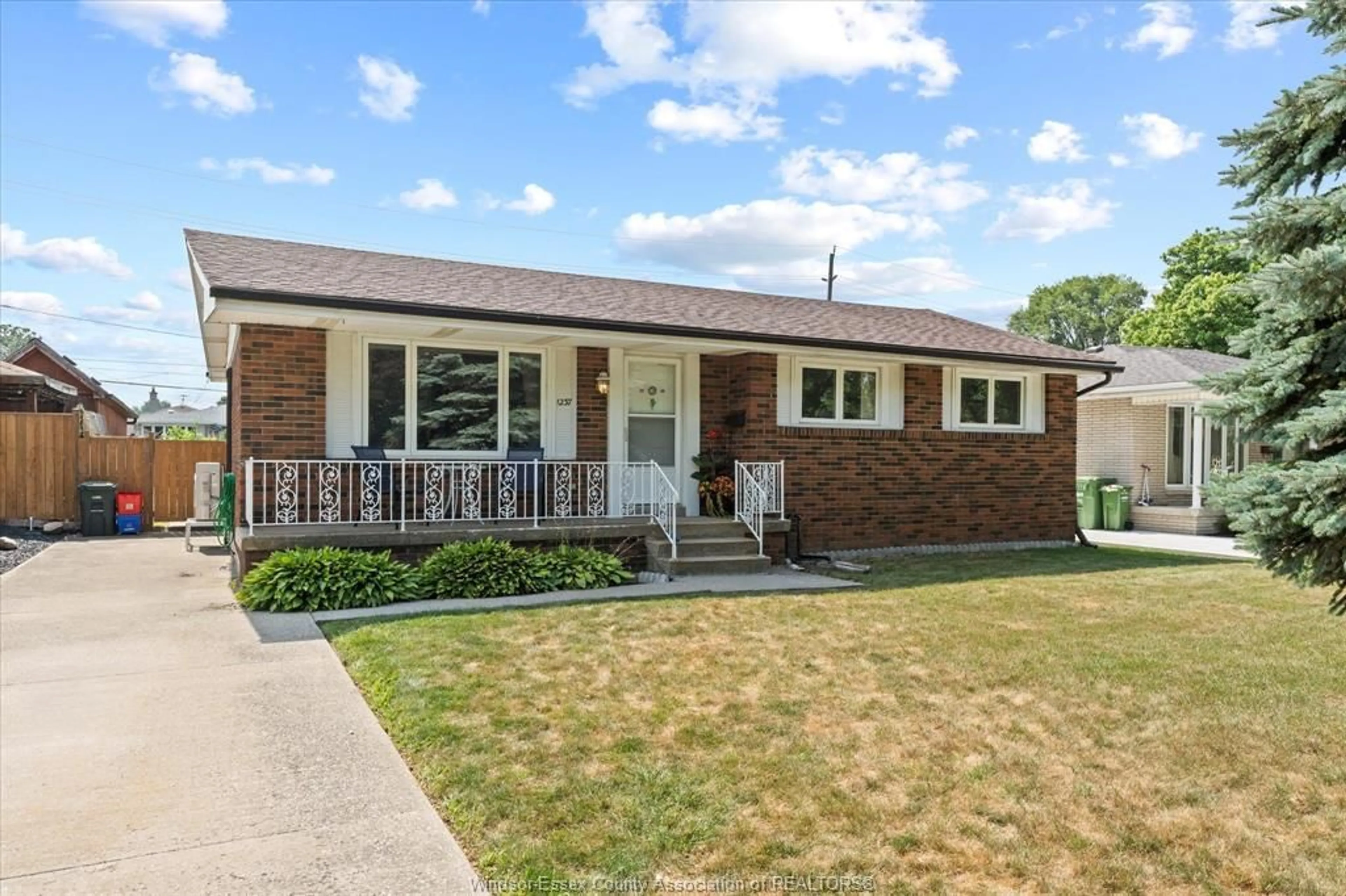Home with brick exterior material, street for 1237 HOMEDALE Blvd, Windsor Ontario N8S 2T6
