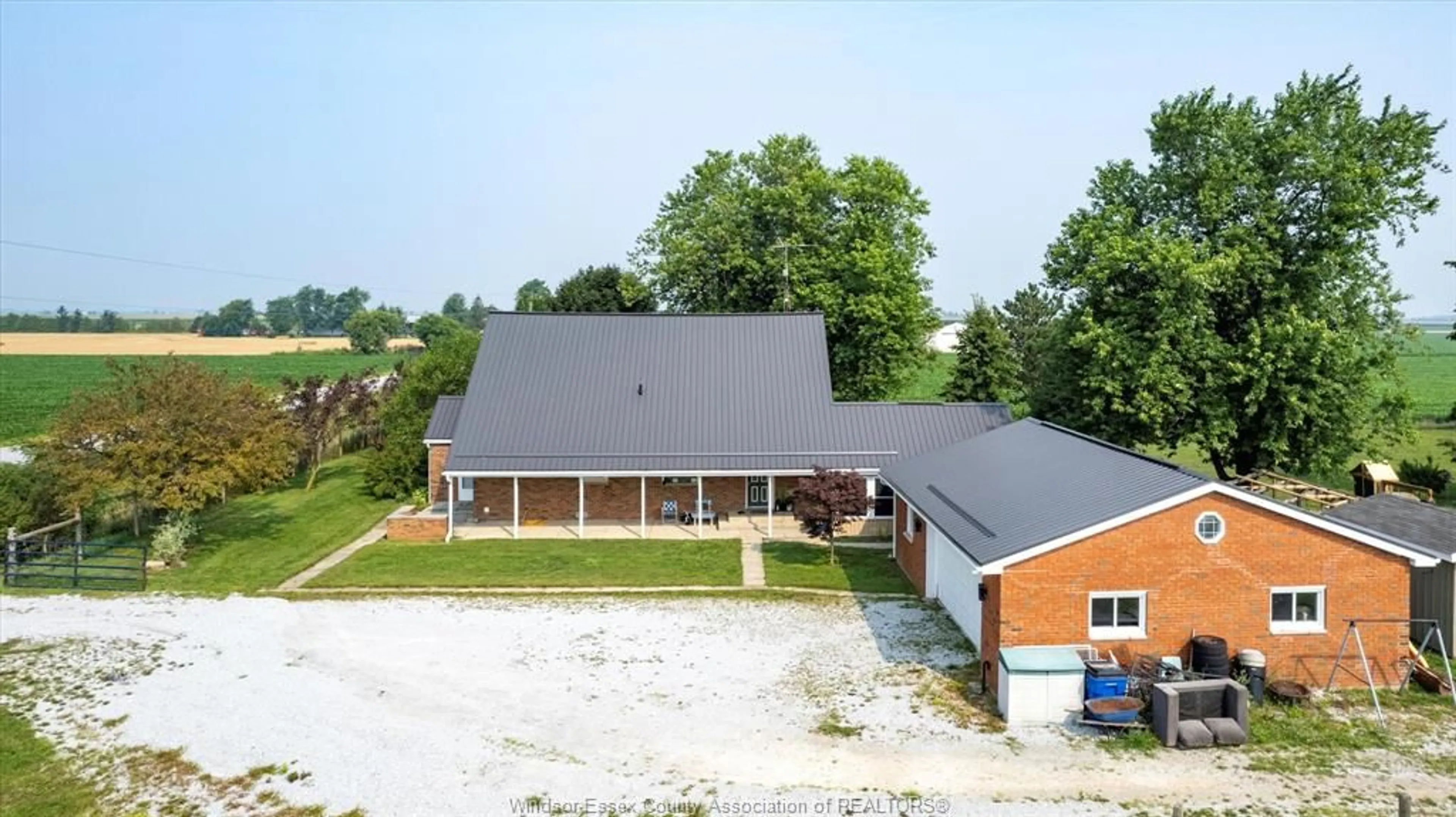 A pic from outside/outdoor area/front of a property/back of a property/a pic from drone, building for 22219 CAMPBELL Rd, Wheatley Ontario N0P 2P0