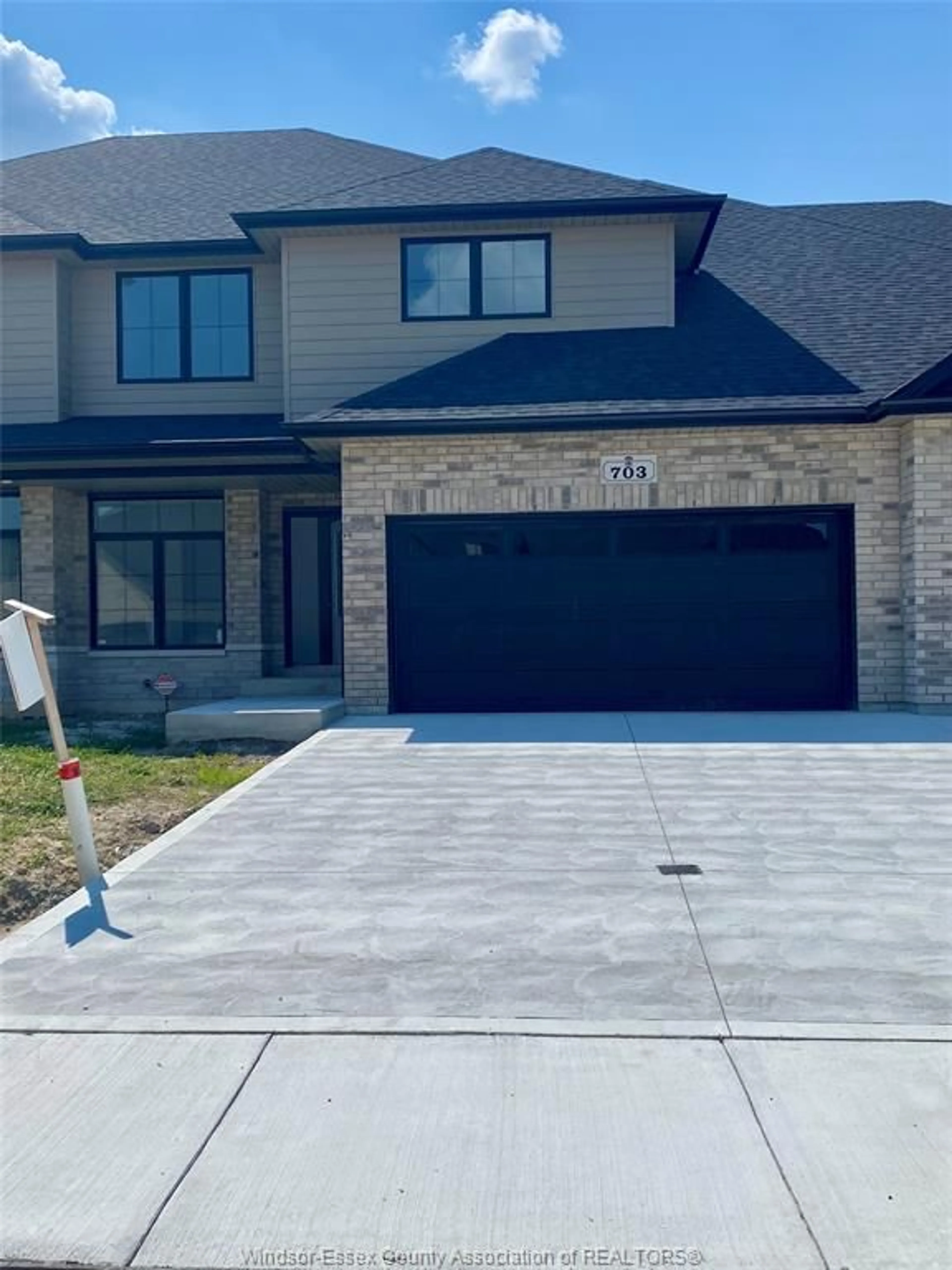 Home with brick exterior material, street for 703 ELLIOT POINT Rd, Amherstburg Ontario N9V 0H1