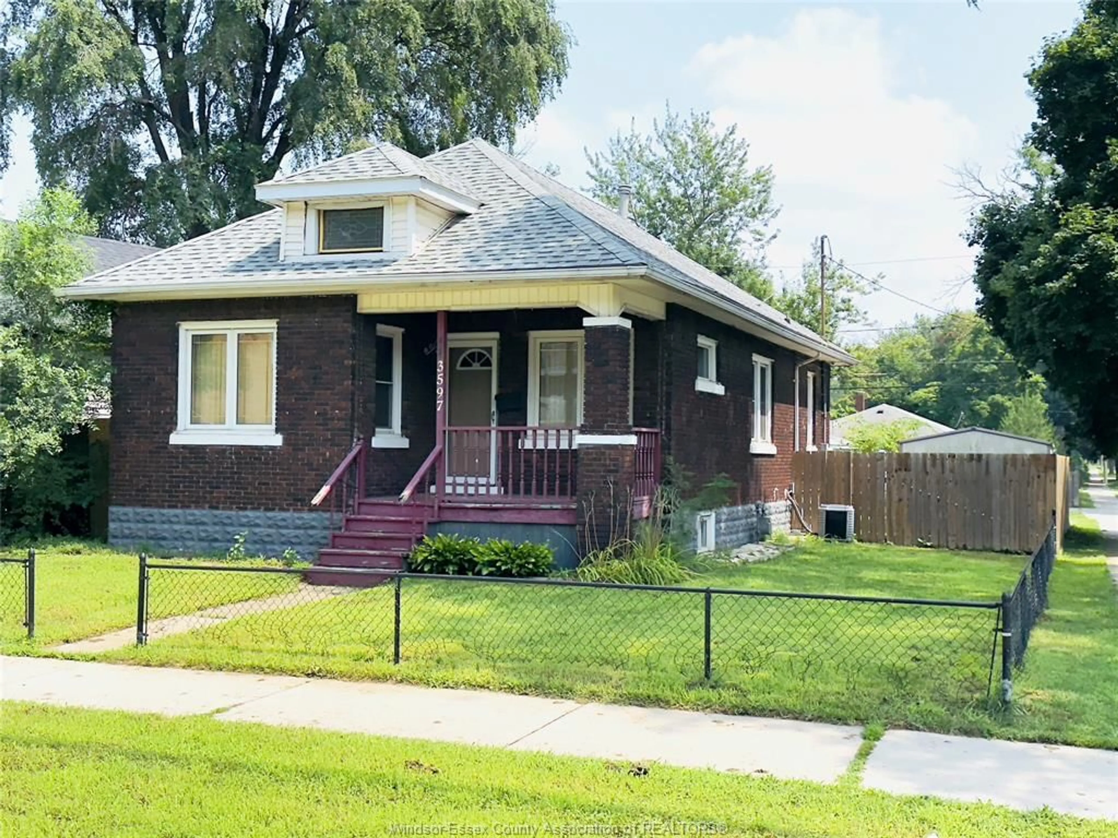 Home with brick exterior material, street for 3597 PETER St, Windsor Ontario N9C 1J6