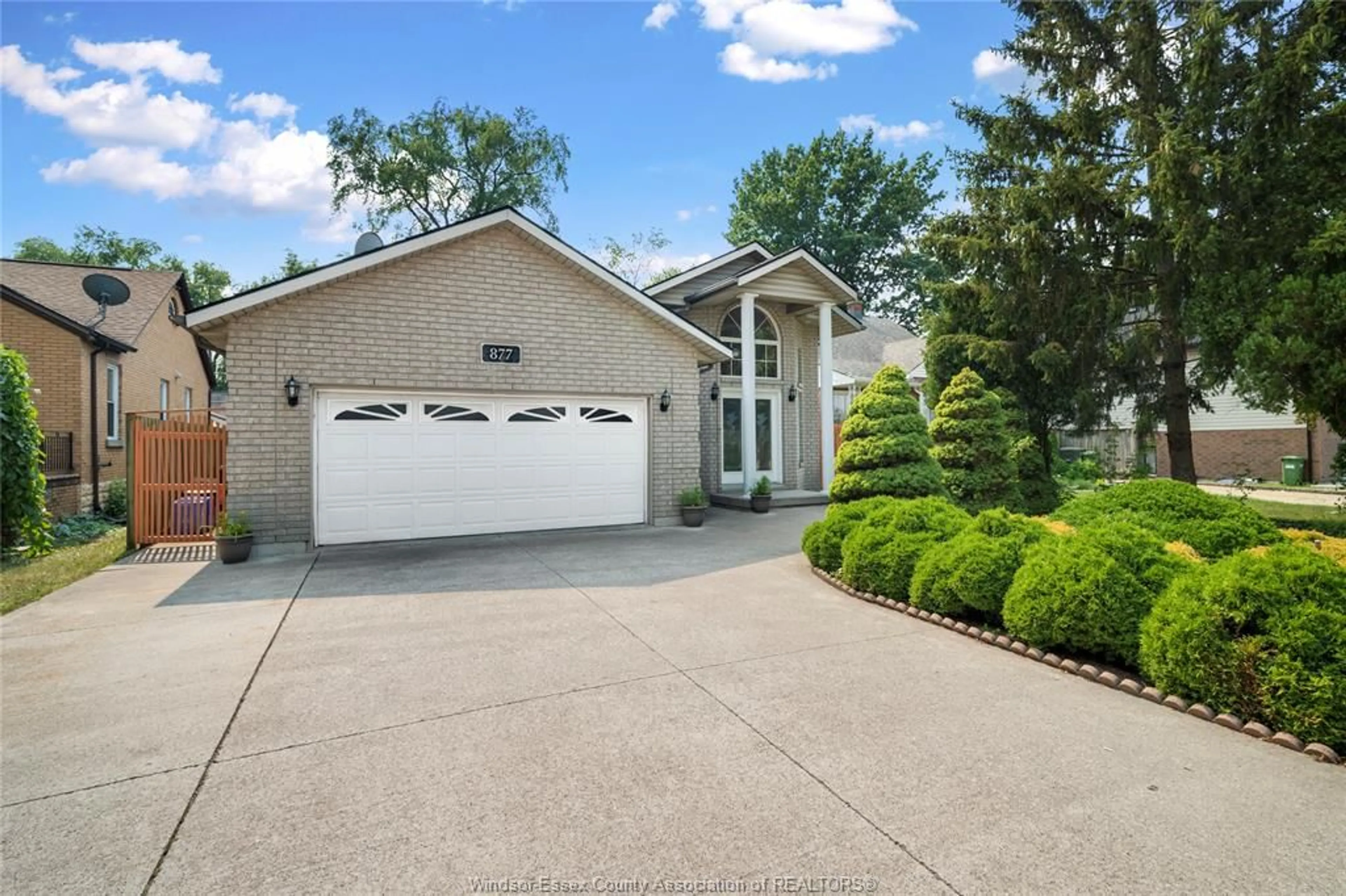 Home with brick exterior material, water/lake/river/ocean view for 877 LAUZON RD, Windsor Ontario N8S 3M4