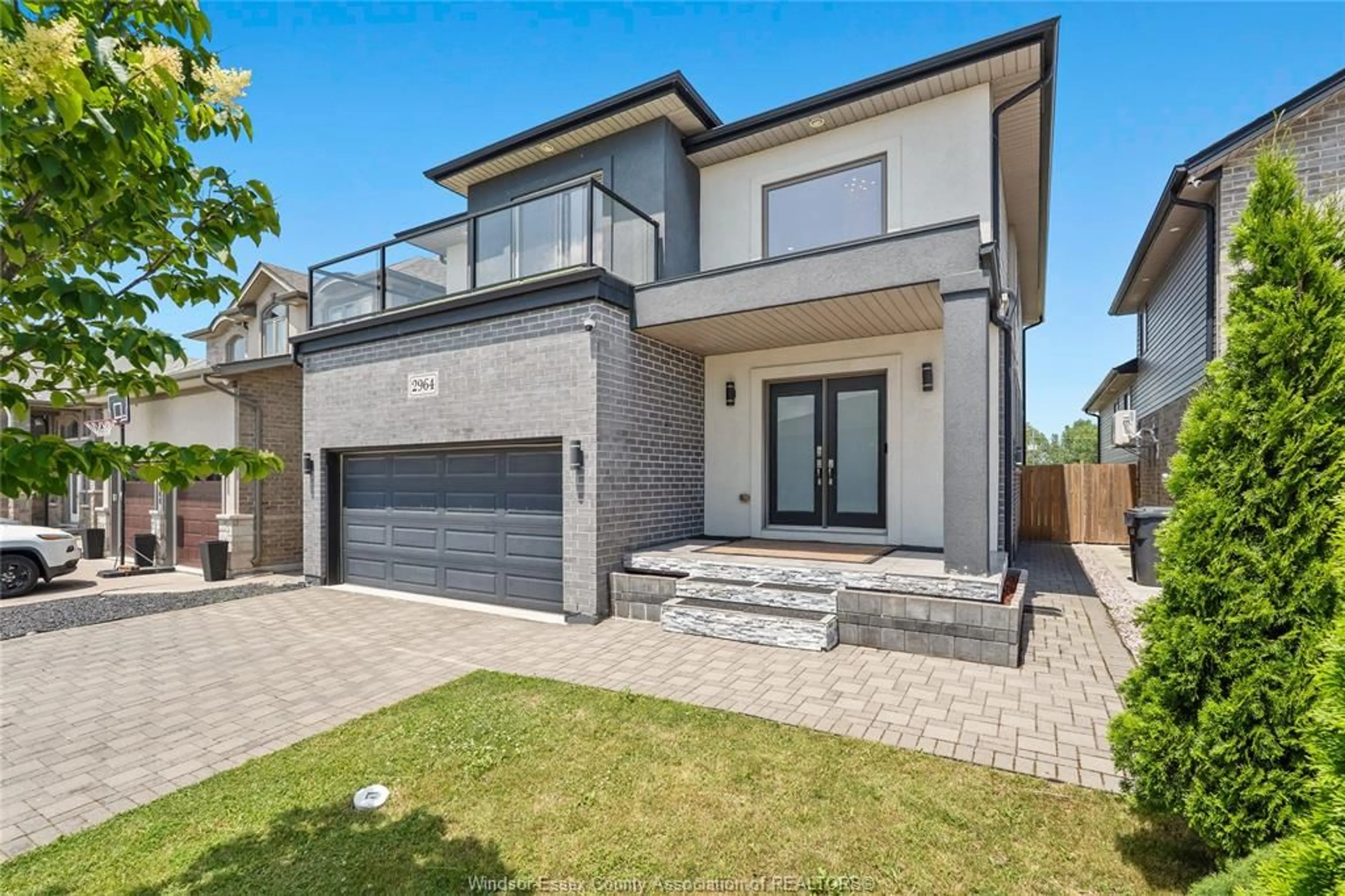 Home with brick exterior material, street for 2964 MCROBBIE Cres, Windsor Ontario N8R 0B1