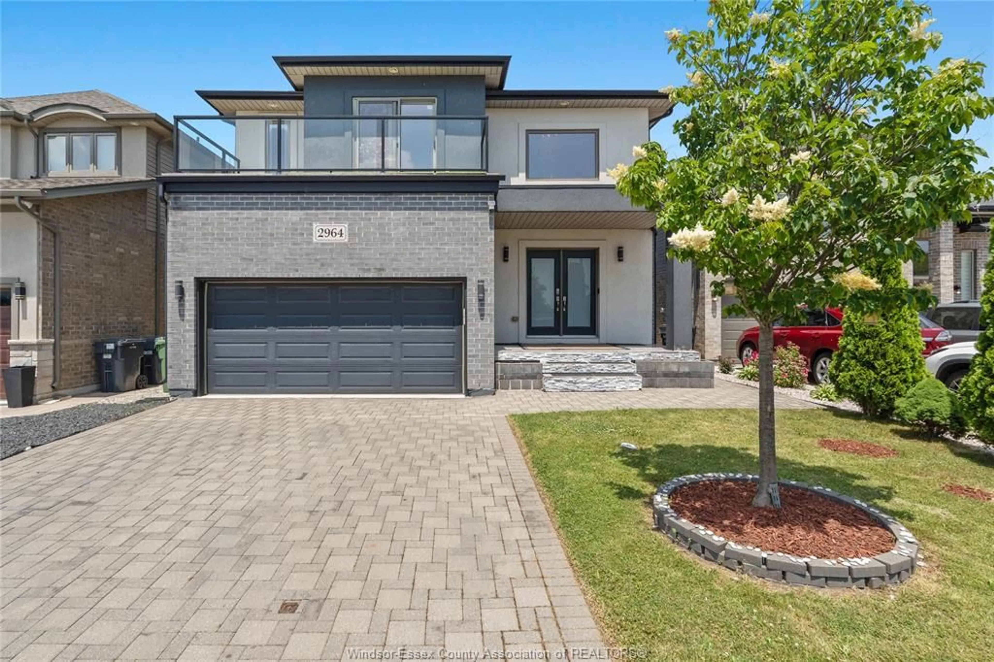 Home with brick exterior material, street for 2964 MCROBBIE Cres, Windsor Ontario N8R 0B1