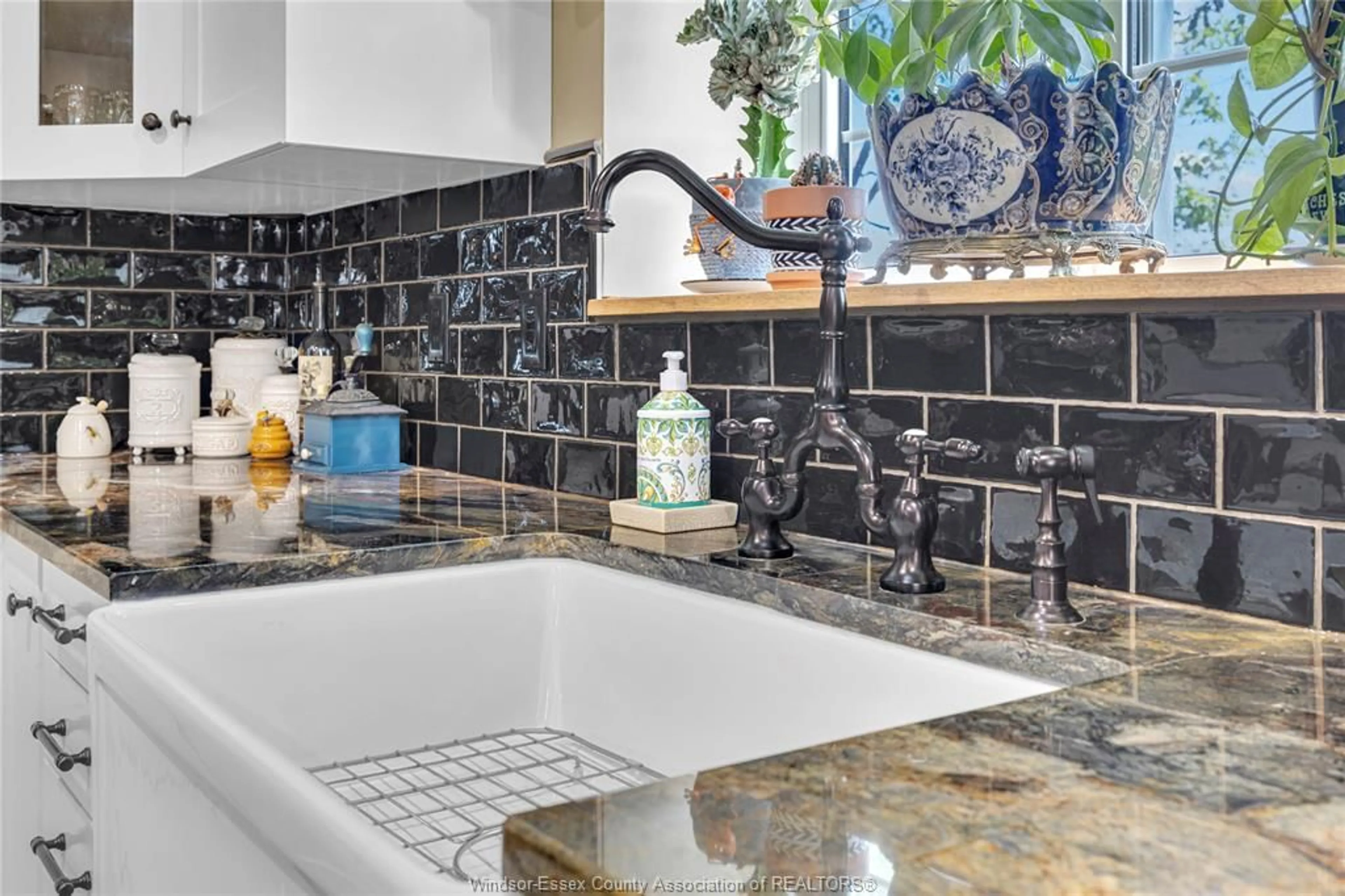 Contemporary kitchen, ceramic/tile floor for 458 COUNTY RD 34, Cottam Ontario N8M 2X5