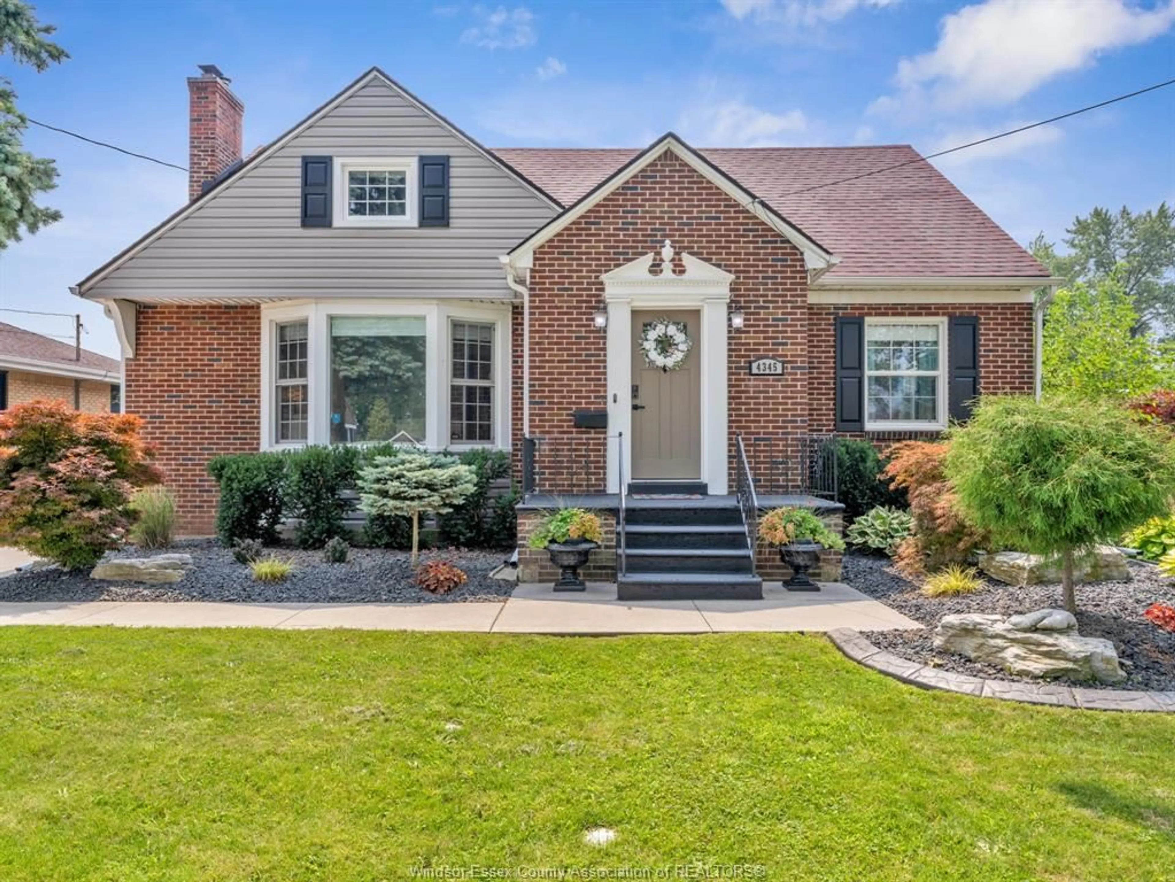 Home with brick exterior material, street for 4345 PLEASANT Pl, Windsor Ontario N8Y 2E9