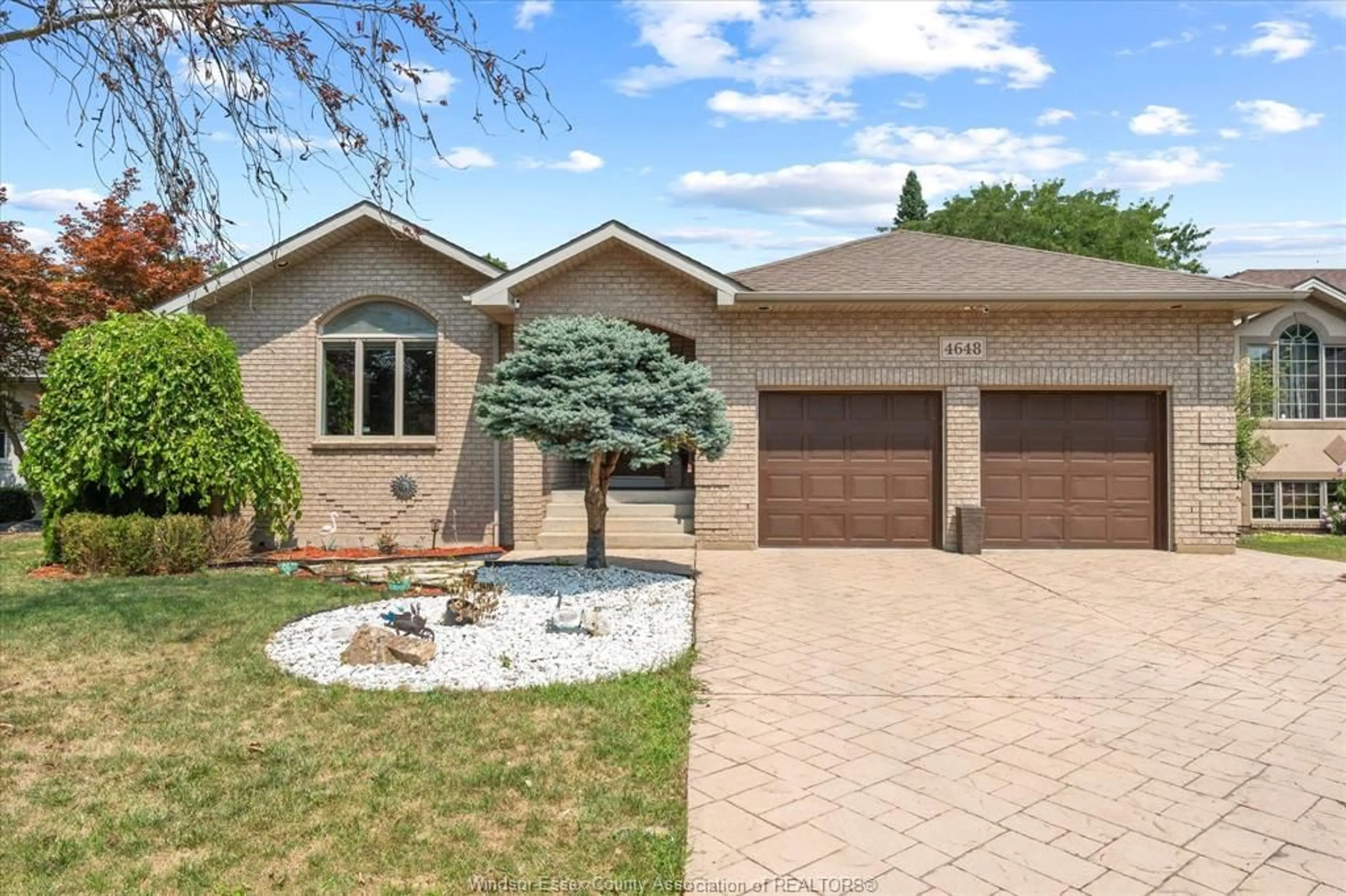 Home with brick exterior material, street for 4648 JESSICA Way, Windsor Ontario N9G 2S4