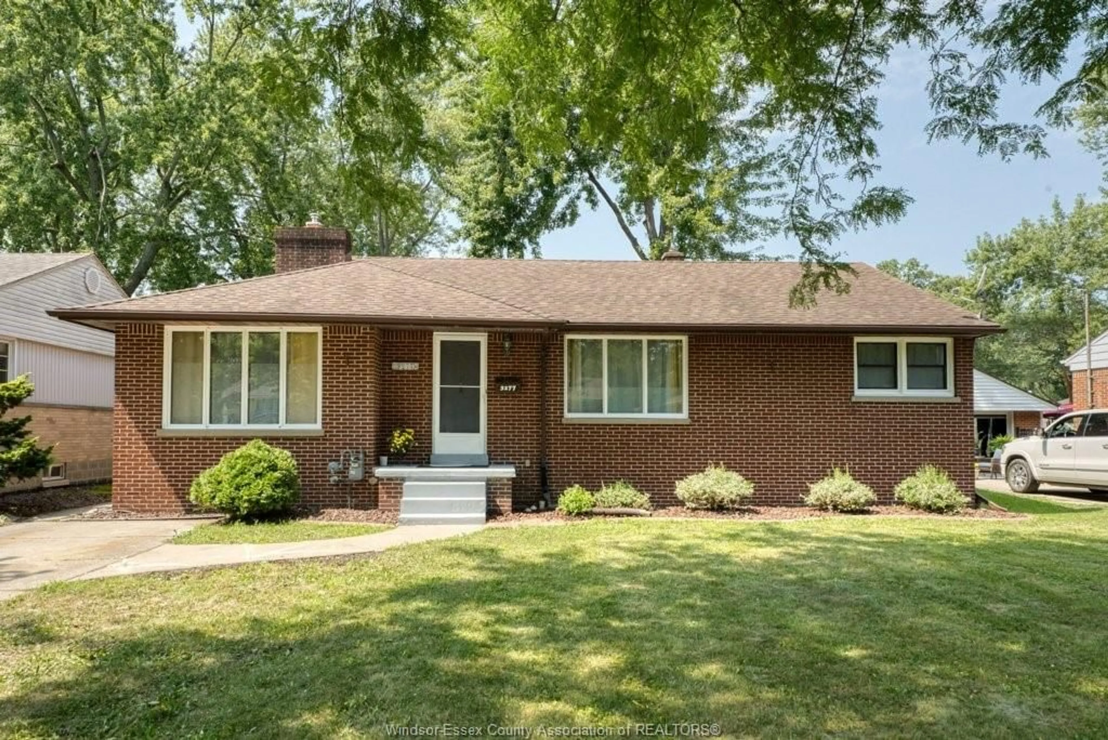Home with brick exterior material, street for 3277 DOMINION, Windsor Ontario N9E 2N6