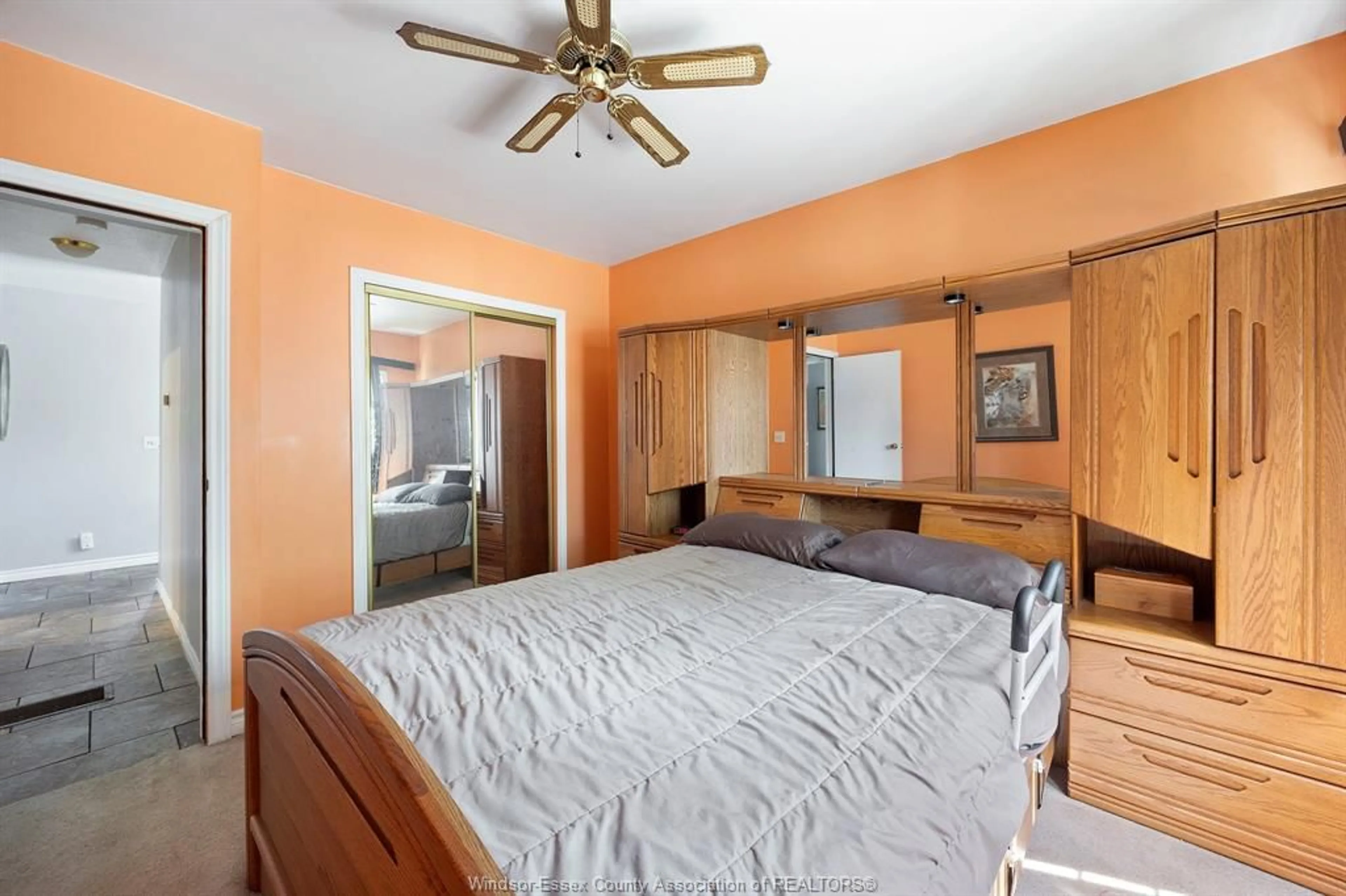 Bedroom with bed, unknown for 1546 FORD Blvd, Windsor Ontario N8T 2C8