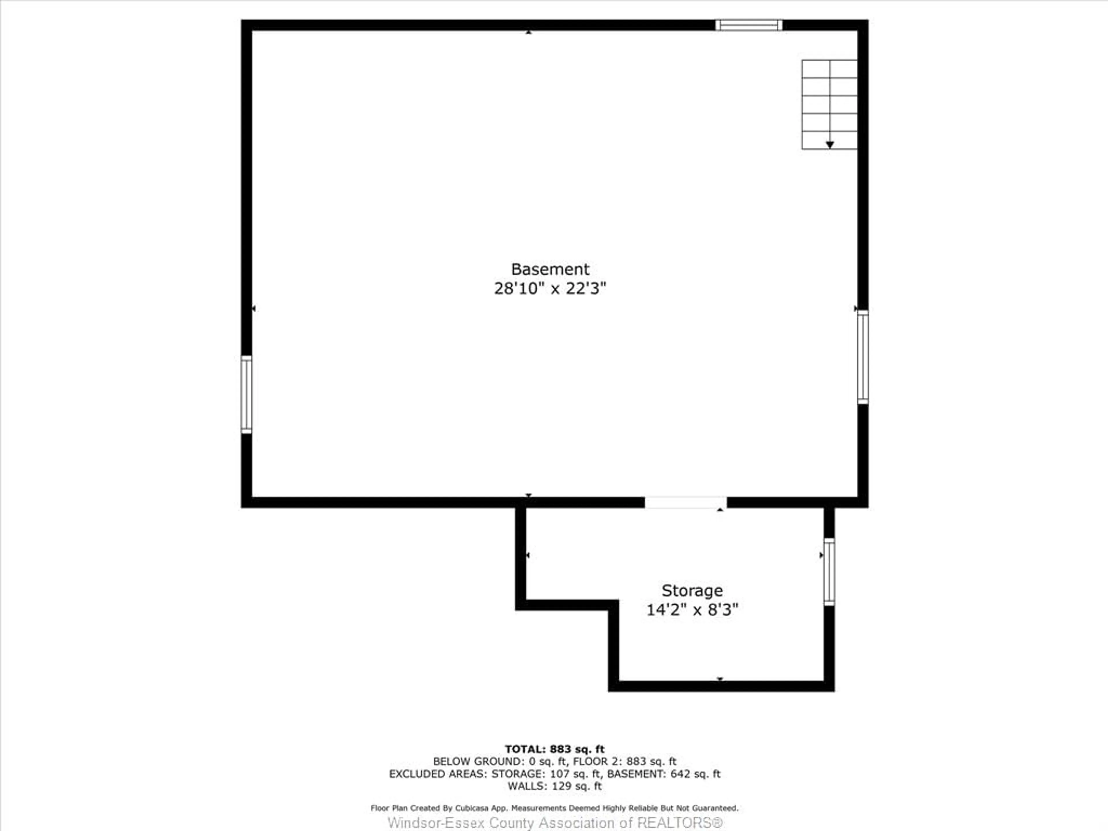 Floor plan for 3265 BYNG Rd, Windsor Ontario N8W 3H1