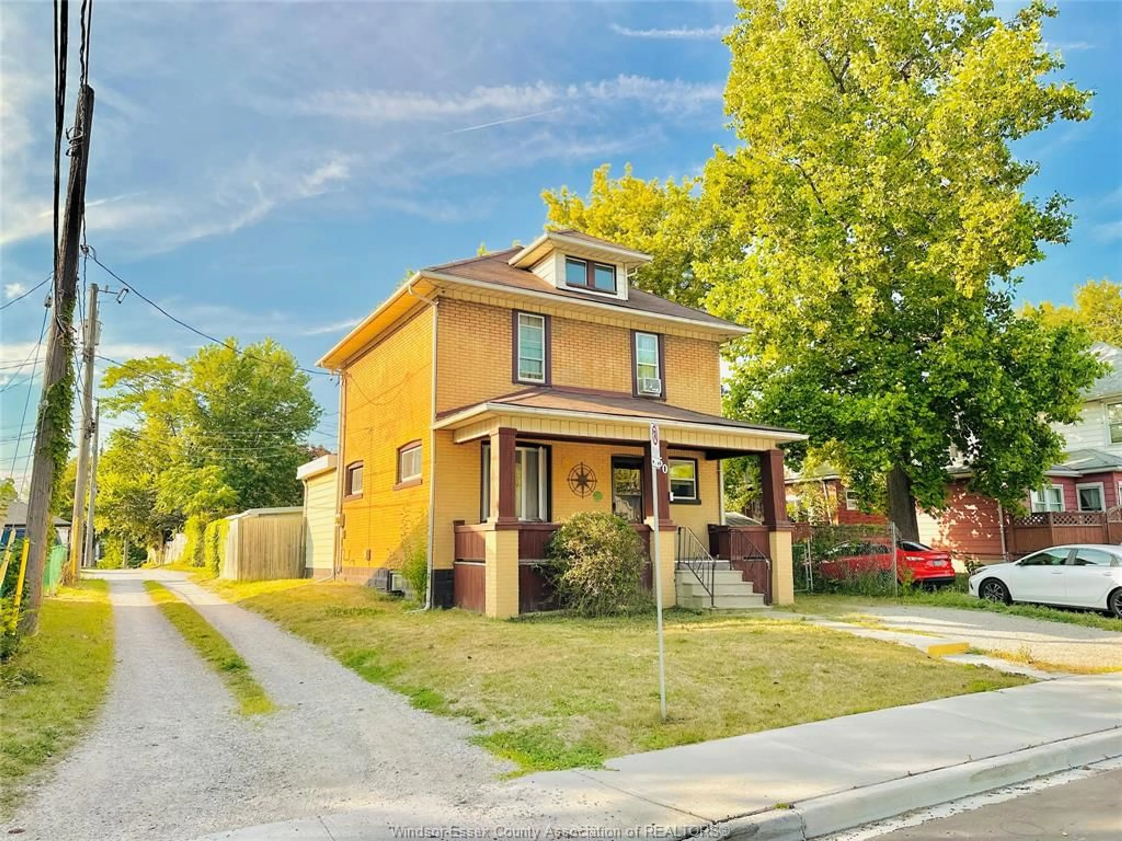 Home with brick exterior material, street for 550 ALLENDALE, Windsor Ontario N8X 2C3