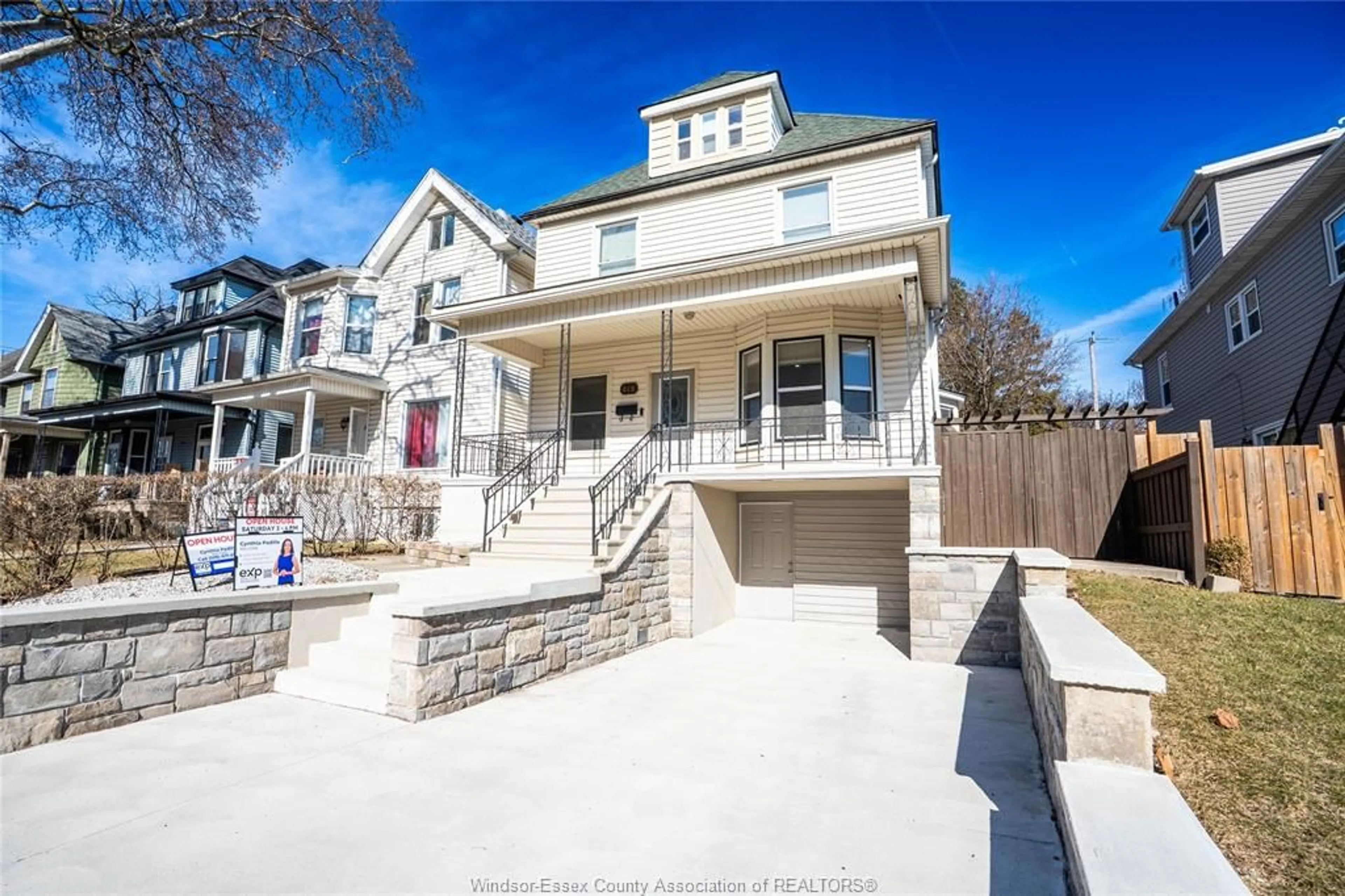 Home with brick exterior material, street for 816 DOUGALL Ave, Windsor Ontario N9A 4R1