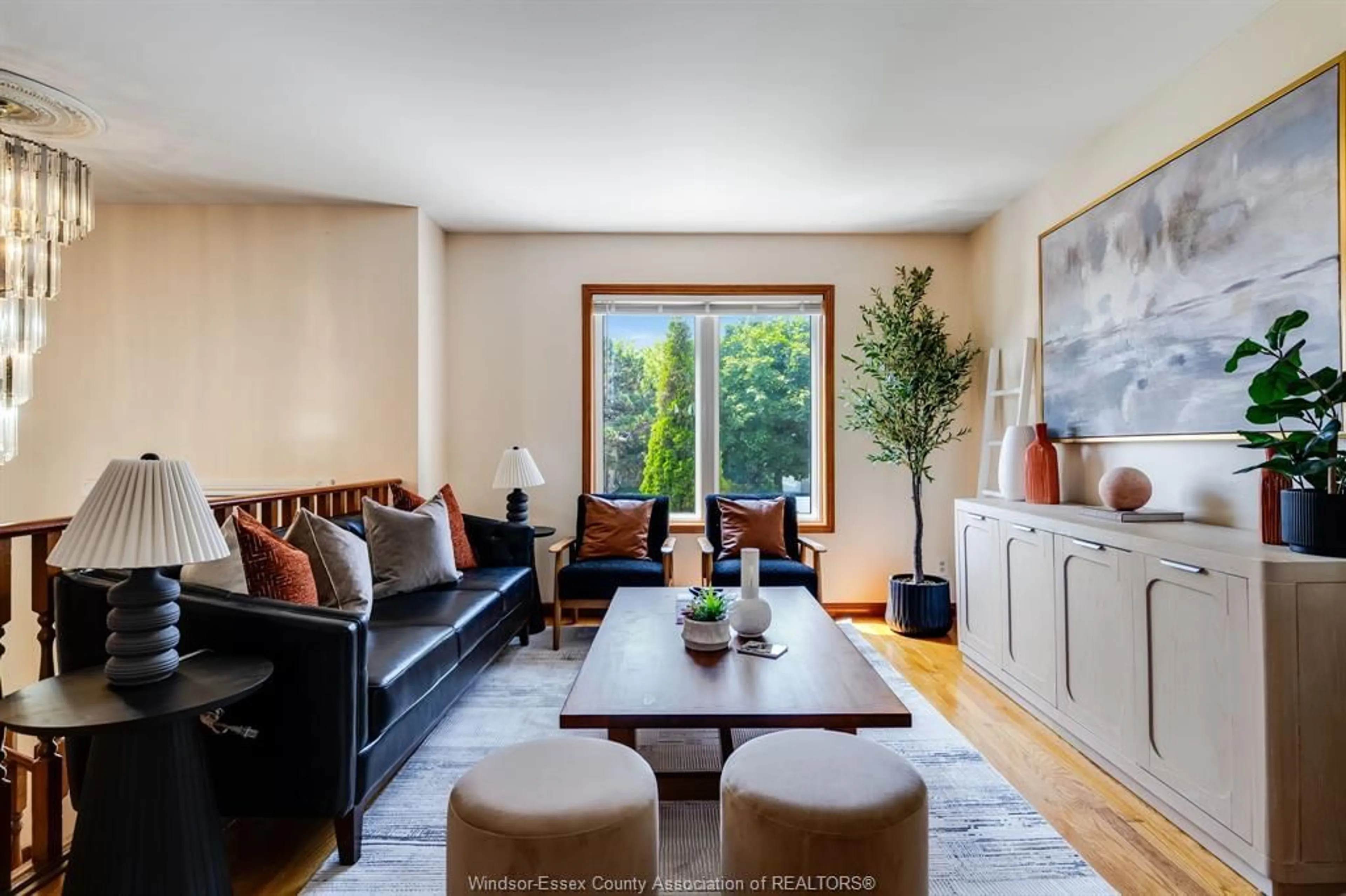 Living room with furniture, unknown for 2956 Alderbrook Dr, Windsor Ontario N8W 5H5