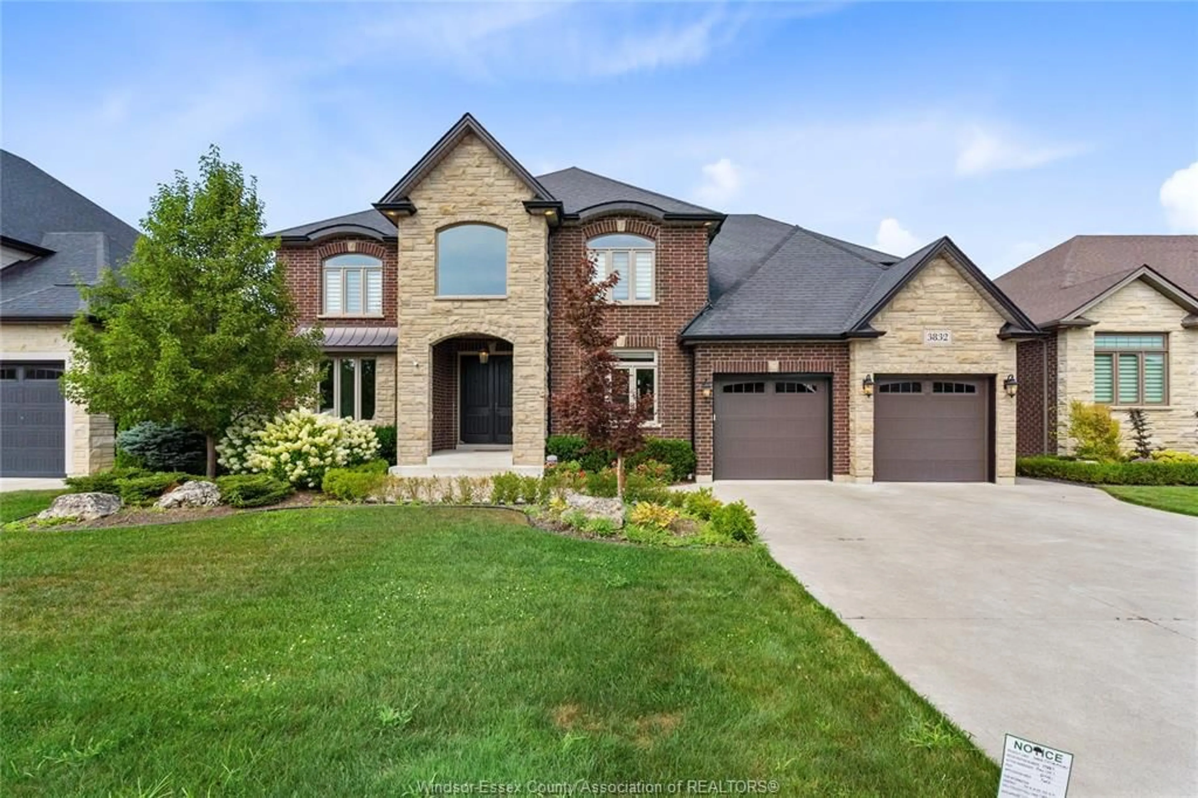 Home with brick exterior material, street for 3832 ST. FRANCIS Cres, LaSalle Ontario N9H 0E8