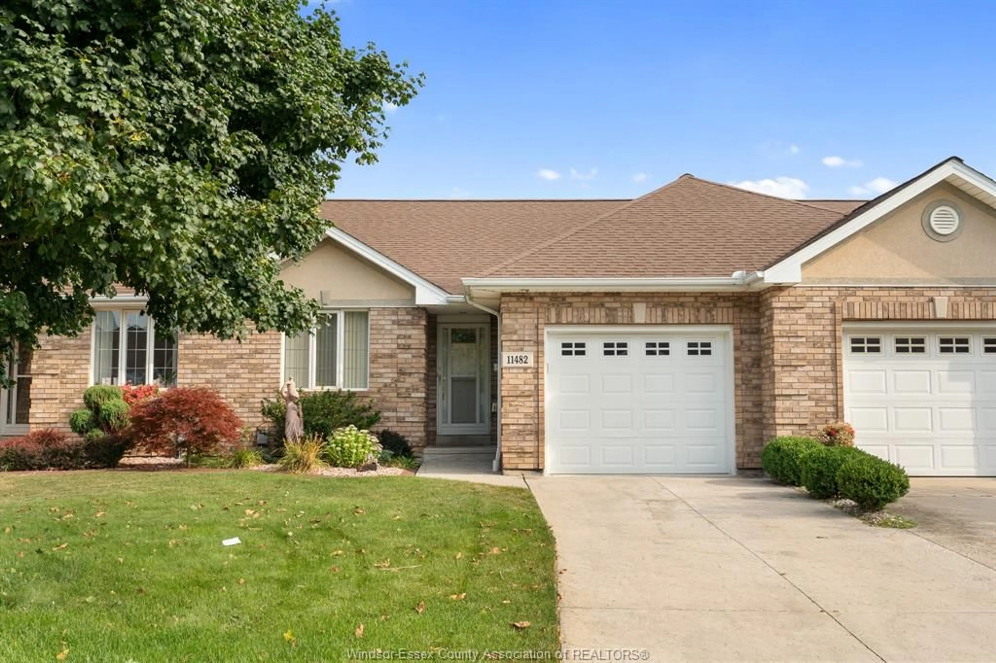 Home with brick exterior material, street for 11482 CORMORANT St, Windsor Ontario N8P 1L7
