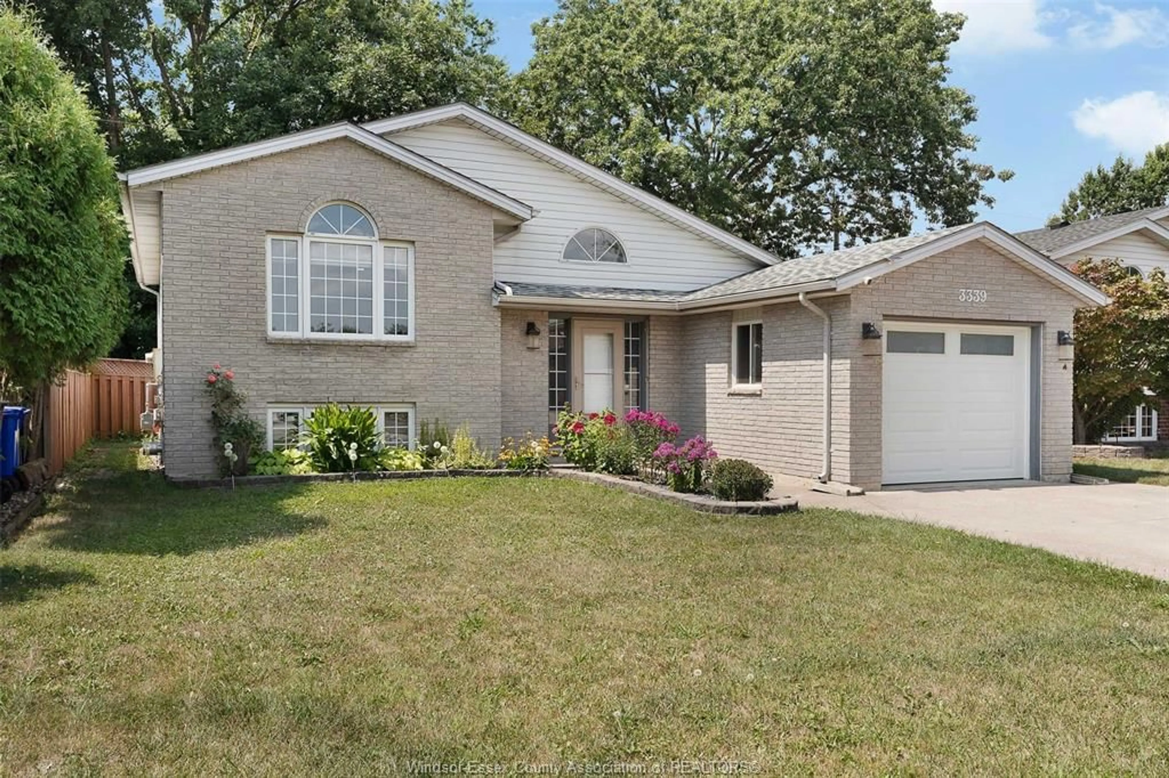 Home with vinyl exterior material, street for 3339 CONSERVATION, Windsor Ontario N8W 2H8