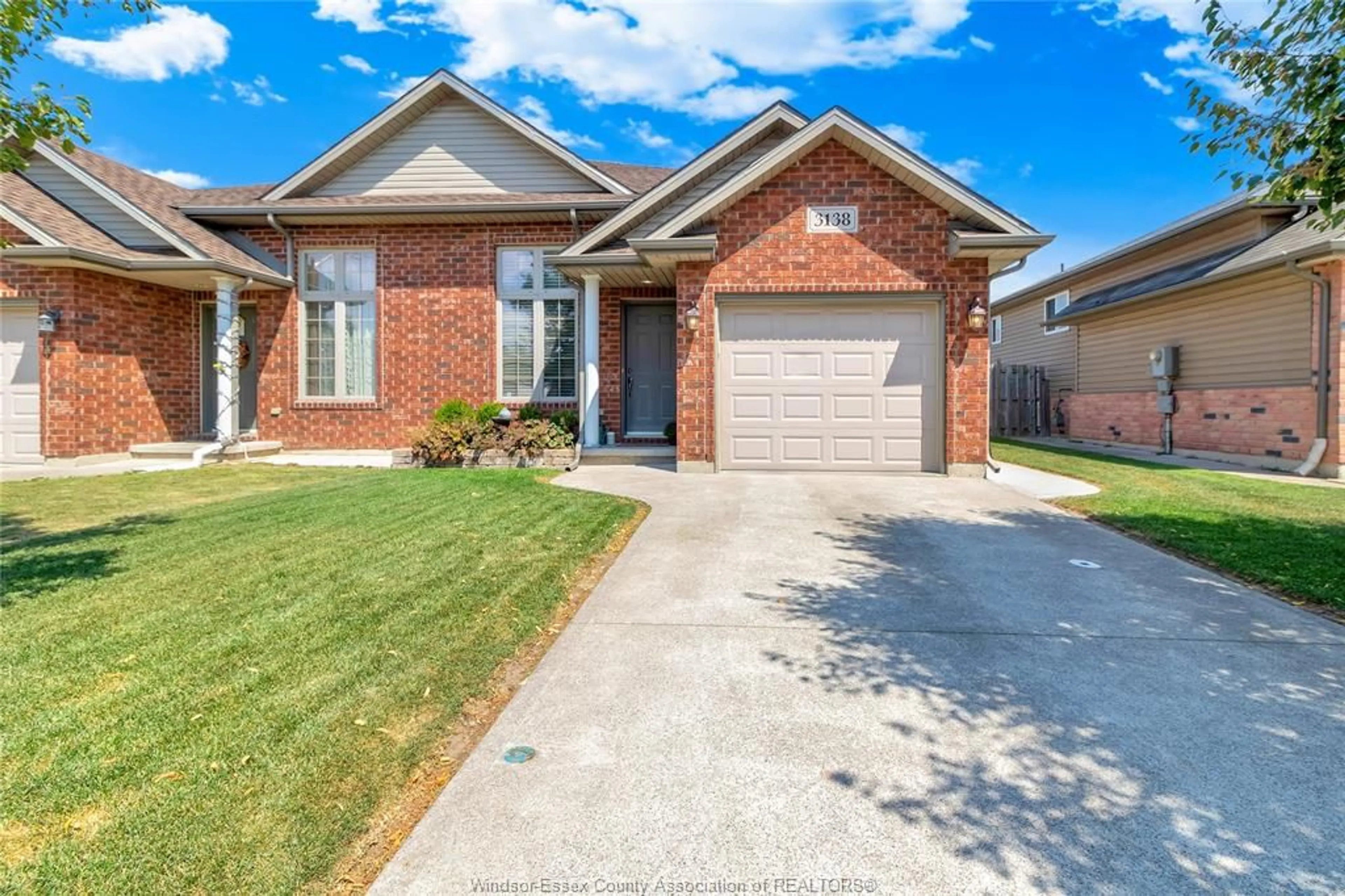 Home with brick exterior material, street for 3138 SEVILLE Ave, Windsor Ontario N8N 0A2