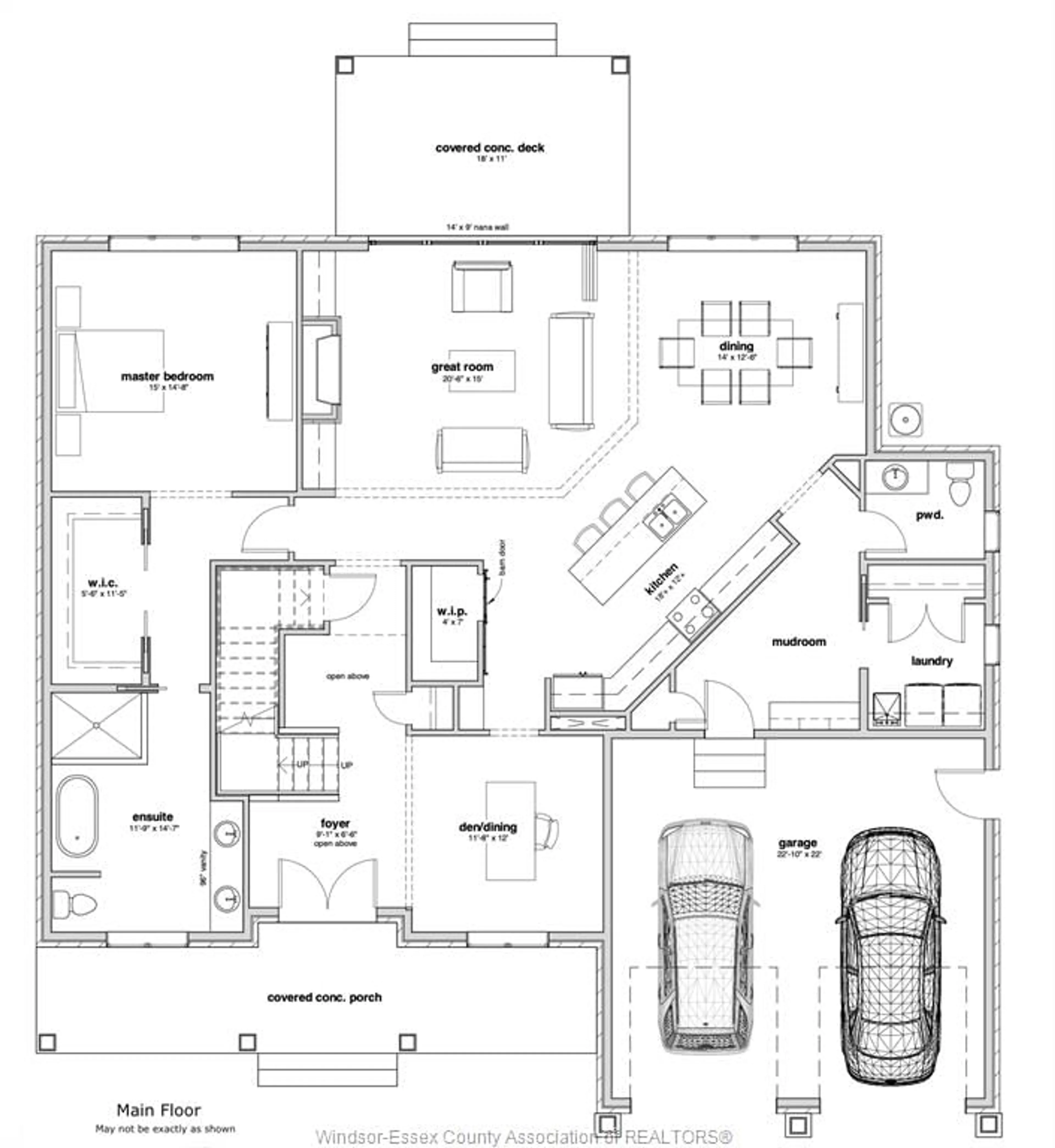 Floor plan for 3570 Oke Dr, LaSalle Ontario N9J 0E9