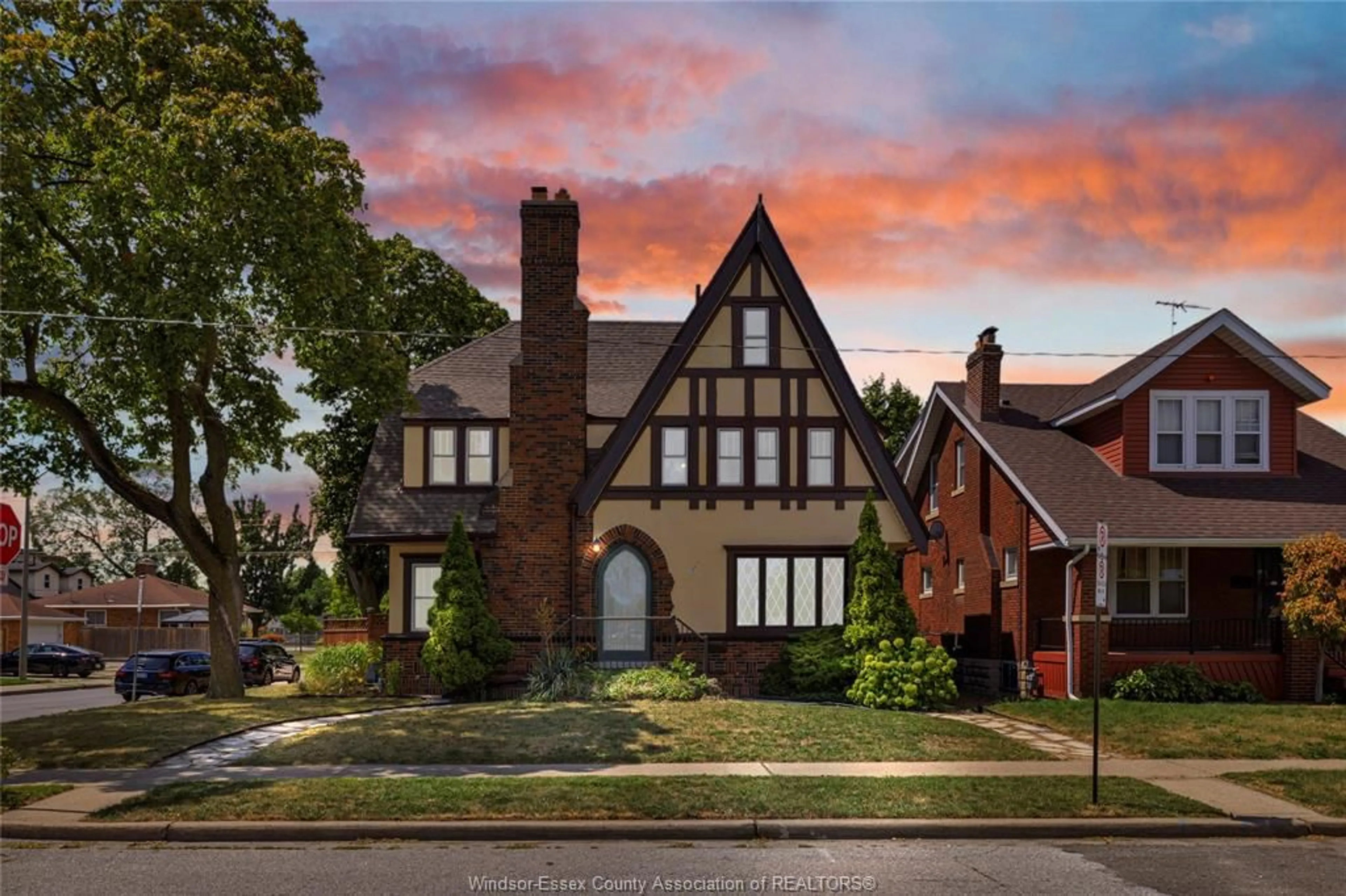 Home with brick exterior material, street for 2195 Kildare Rd, Windsor Ontario N8W 2W9
